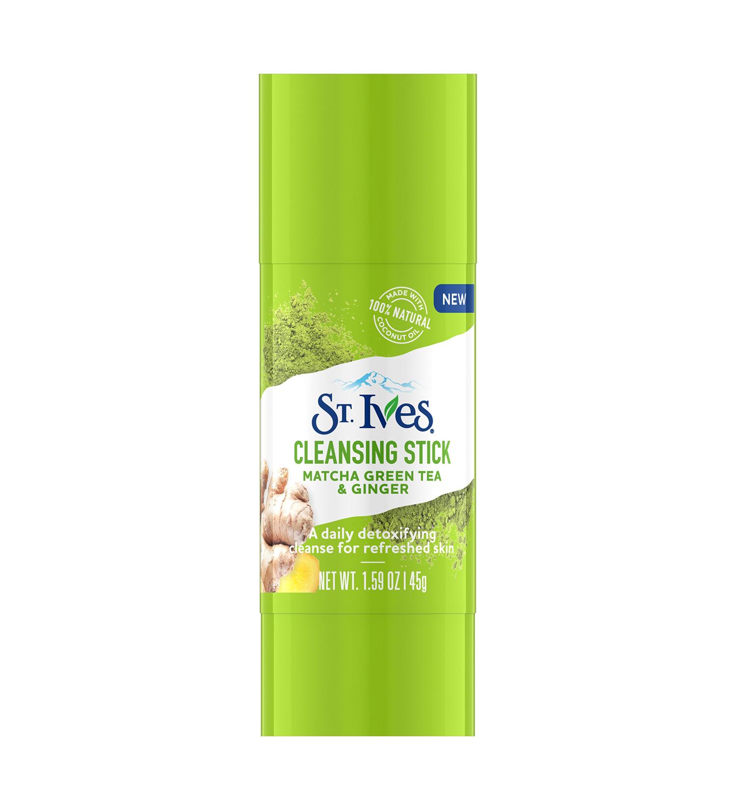 St. Ives Detox Me Daily Cleansing Stick - Matcha Green Tea & Ginger | 1.6 oz | Shop Internationally for Natural Skincare - Buy Online on GoSupps.com