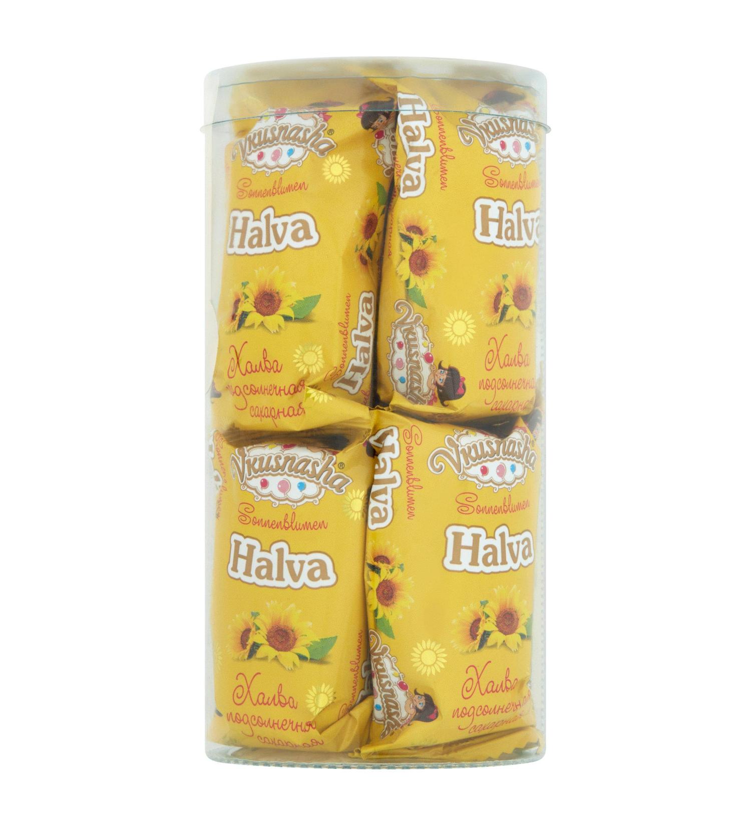 Sunflower Halva | Vkusnasha Sacharnaya 250g (Pack of 2)