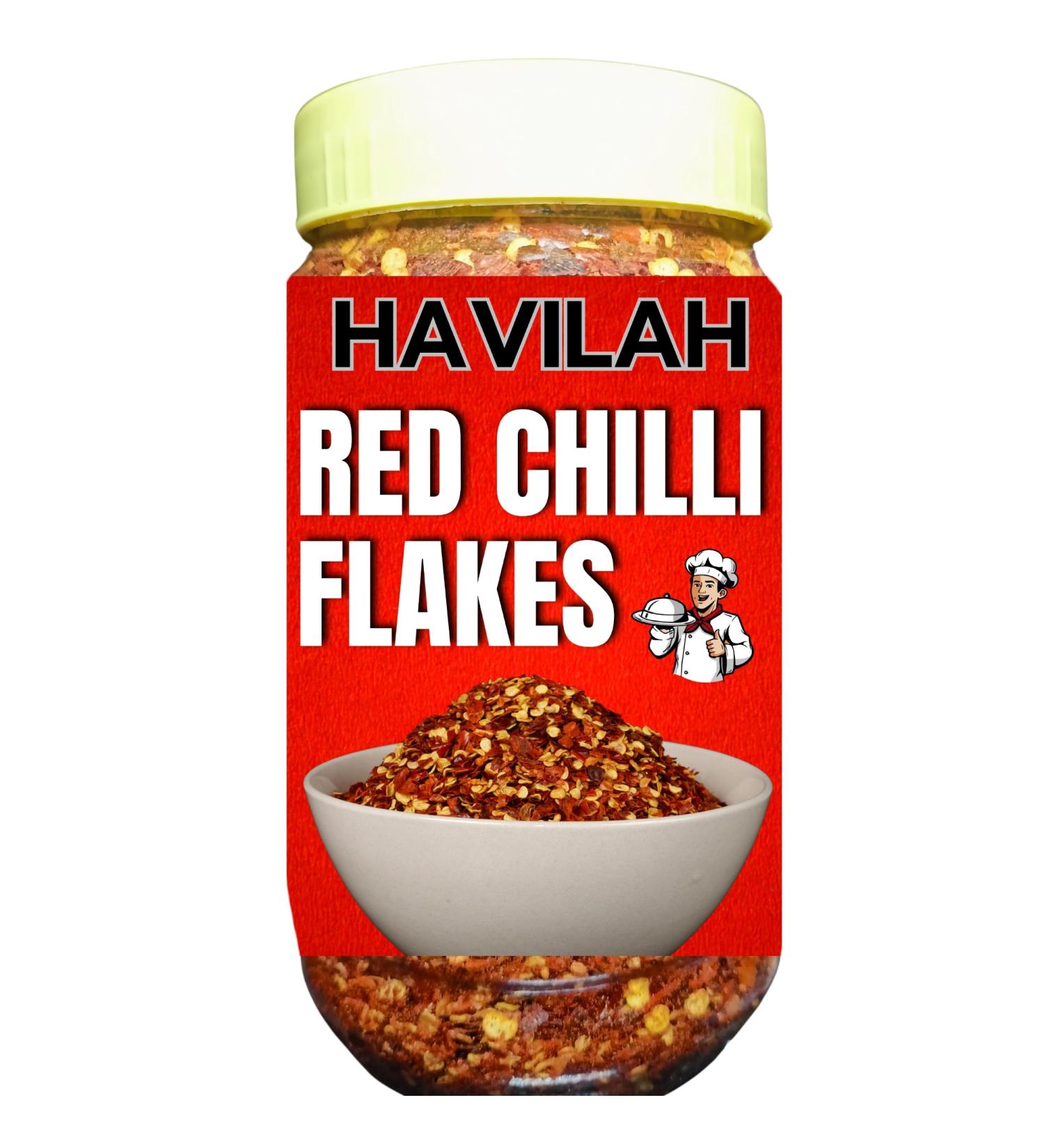 Havilah Chilli Flakes 920 gm - Red Chilli Flakes Lal Mirch Dry Red Chillies Whole Red Mirchi Flakes Chili Flakes 920 gm Chilli Flakes 920 gm in Fresh Perfect for Spicing Up Dishes. - Buy Online on GoSupps.com