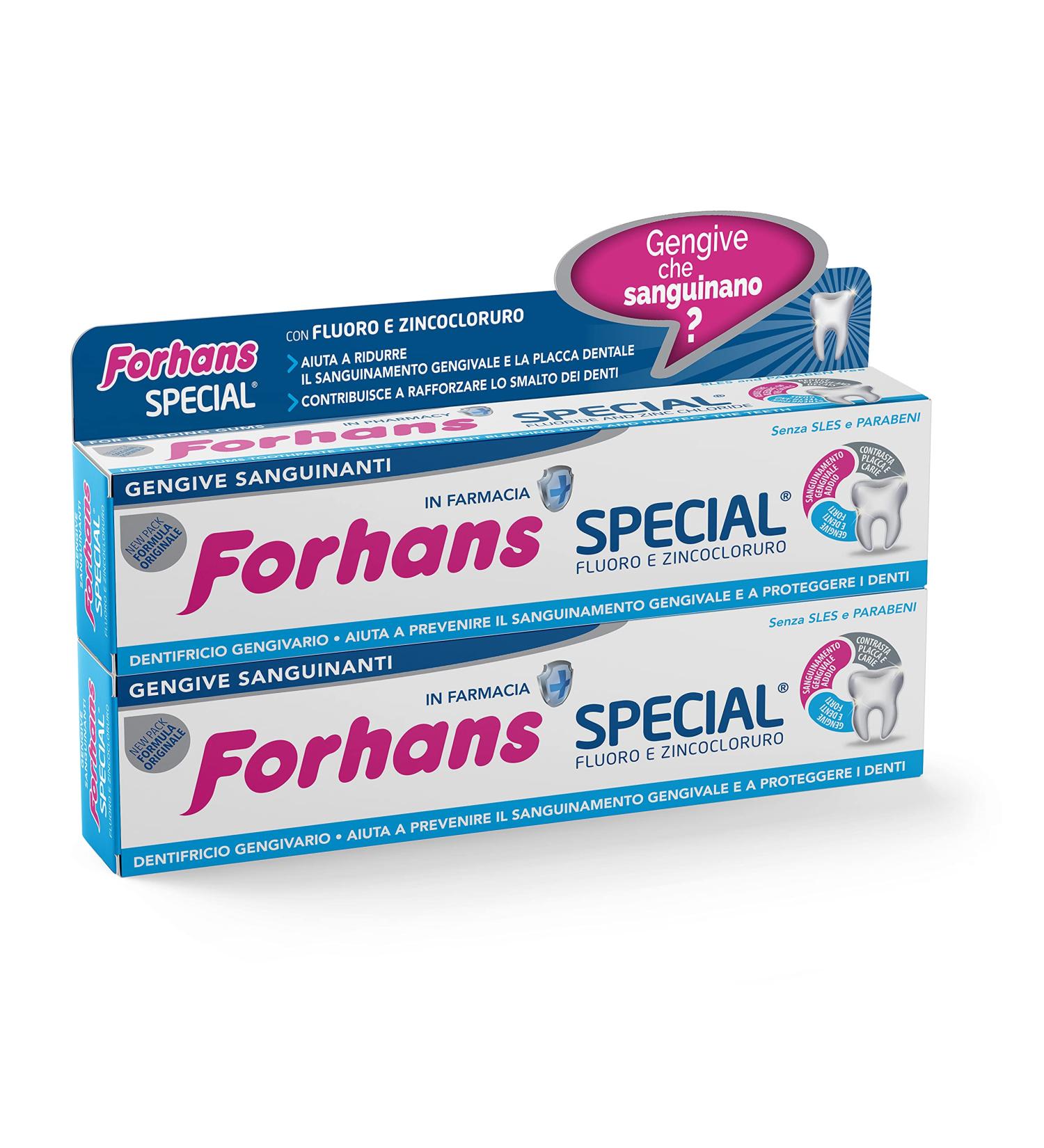 Buy Toothpaste Special 2 x 75 ml - Fresh Breath & Whiter Teeth - International Shipping Available - Buy Online on GoSupps.com