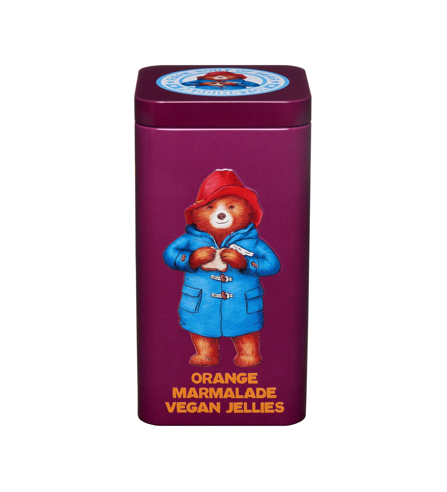 Infinity Brands Paddington Bear - Vegan Orange Marmalade Jelly Sweets Gift Tin 140 g - Buy Online on GoSupps.com