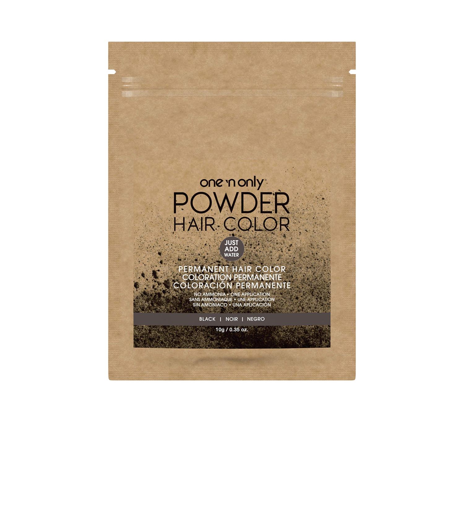 One n Only Powder Hair Color - Black Hair Color Unisex 0.35 oz