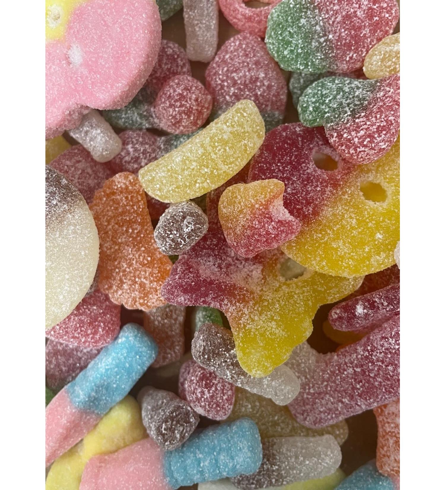 Vegan Sweets Fizzy Mega Bag 1kg - Buy Online on GoSupps.com