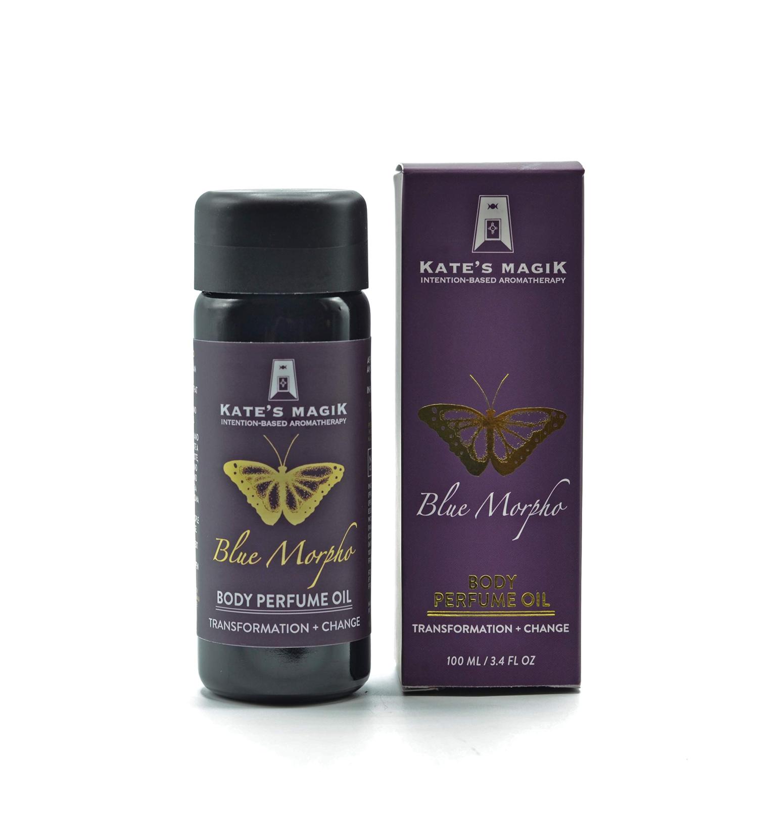 Kate's Magik Blue Morpho Body Perfume Oil