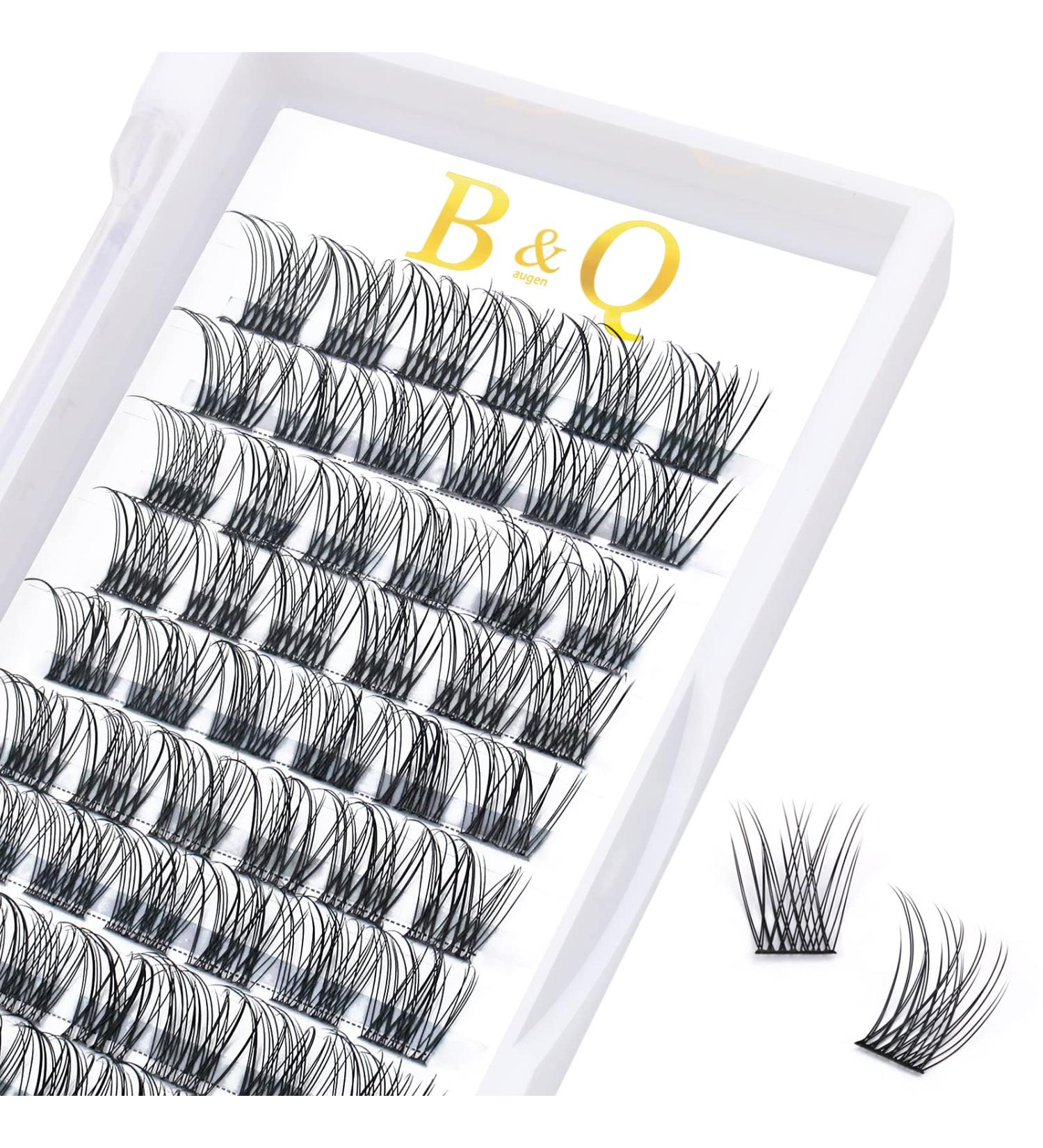 72 D Curl Natural Eyelash Clusters - DIY Soft Fluffy Cluster Extensions - C-16mm B01 - Buy Online on GoSupps.com