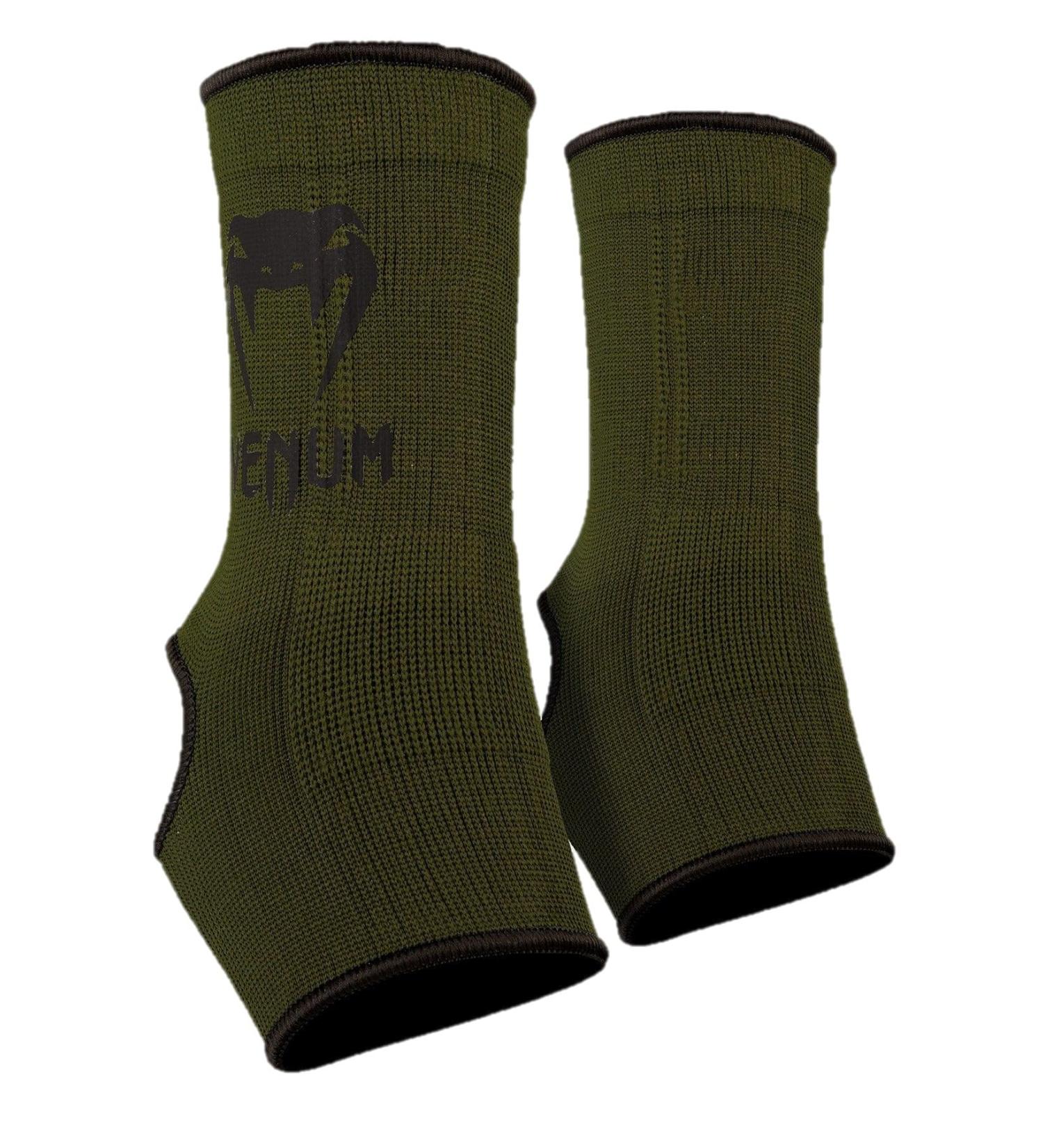 Venum Kontact Ankle Support - Black/Gold Pair - Ultimate Mobility & Protection for Fighters | International Shipping Available - Buy Online on GoSupps.com