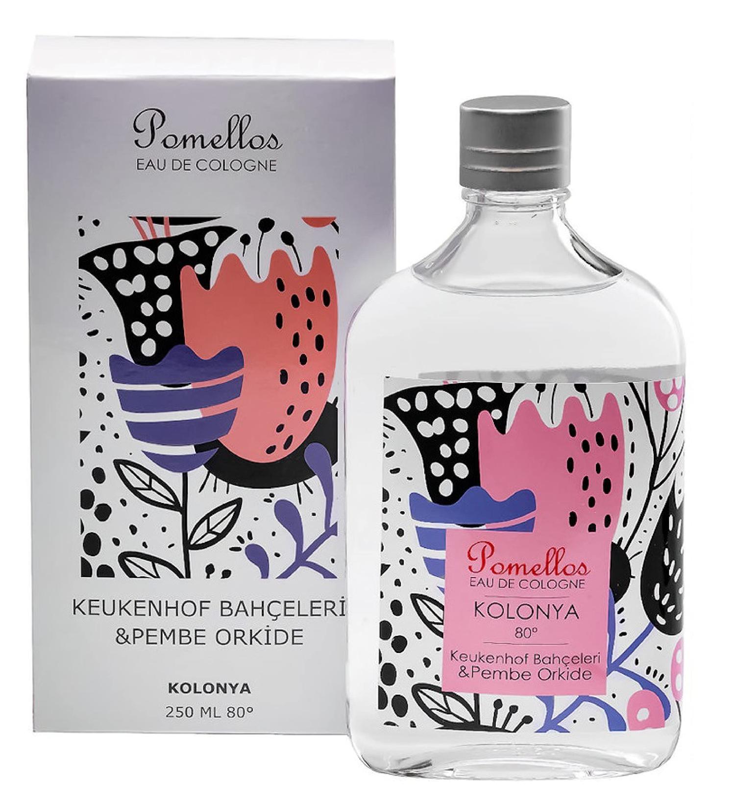Pomellos Eau de Cologne by eeose (Keukenhof Gardens & Pink Orchid 250ml) Keukenhof Gardens & Pink Orchid 8.5 Fl Oz (Pack of 1) - Buy Online on GoSupps.com