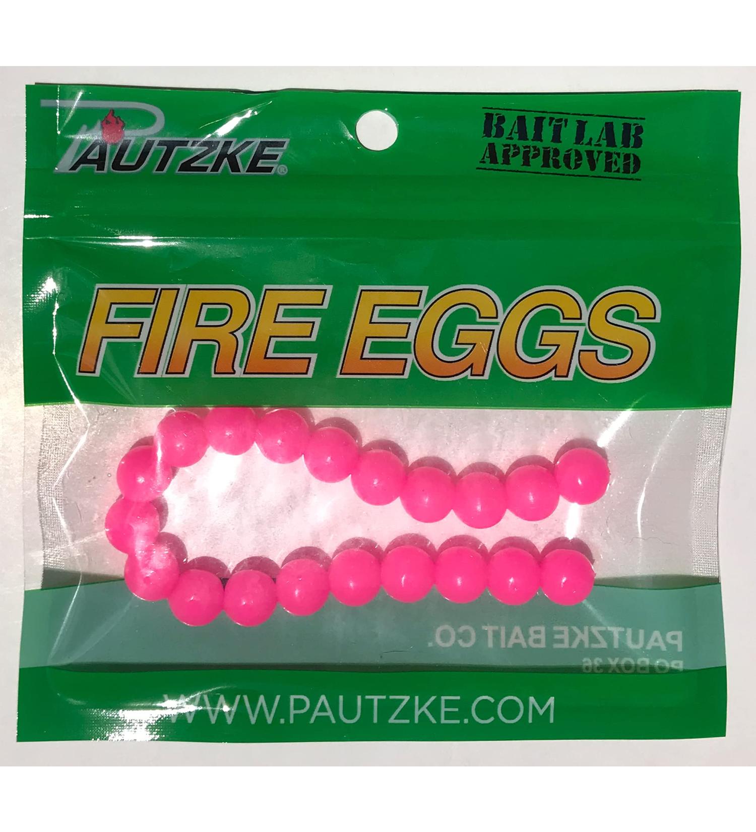 Pautzke Fire Eggs Soft Bait in Pink - Perfect for Trout Fishing - Buy Online on GoSupps.com