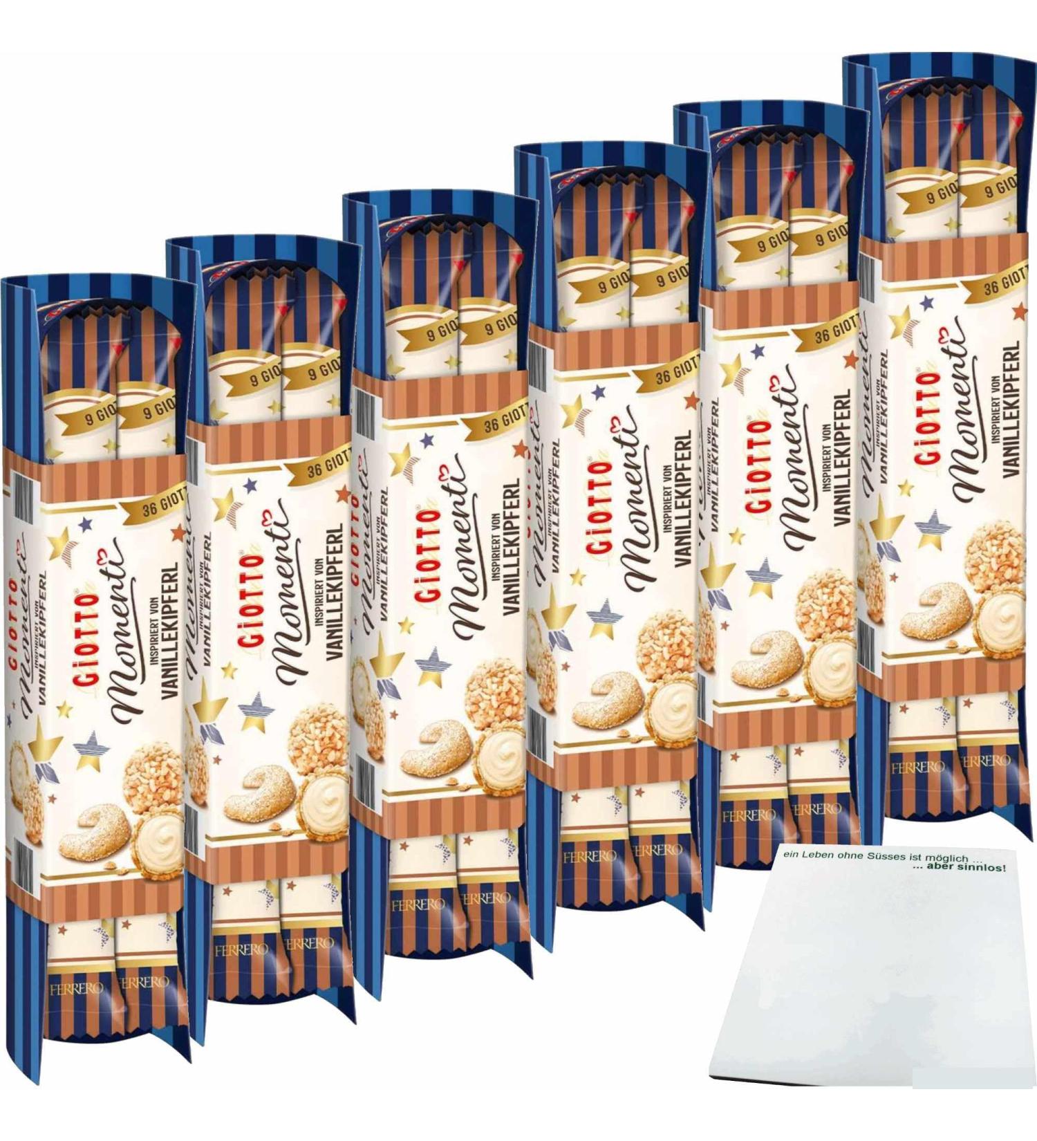 usy Giotto Momenti Set of 6 vanilla croquettes (6 x 154 g) + usy block - Buy Online on GoSupps.com