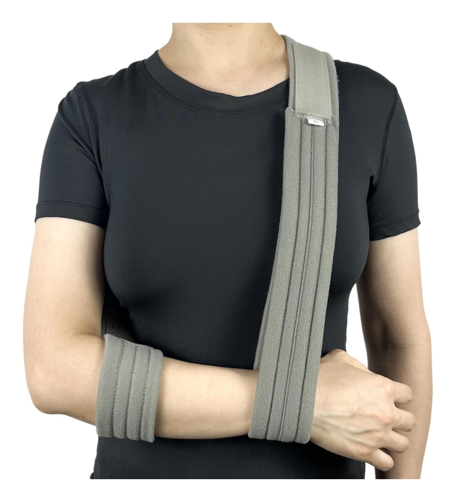 Adjustable Arm Sling - Lightweight Shoulder Immobilizer for Injury Recovery | Perfect for Elbow Broken Collarbone & Rotator Cuff Support - Men & Women - Buy Online on GoSupps.com