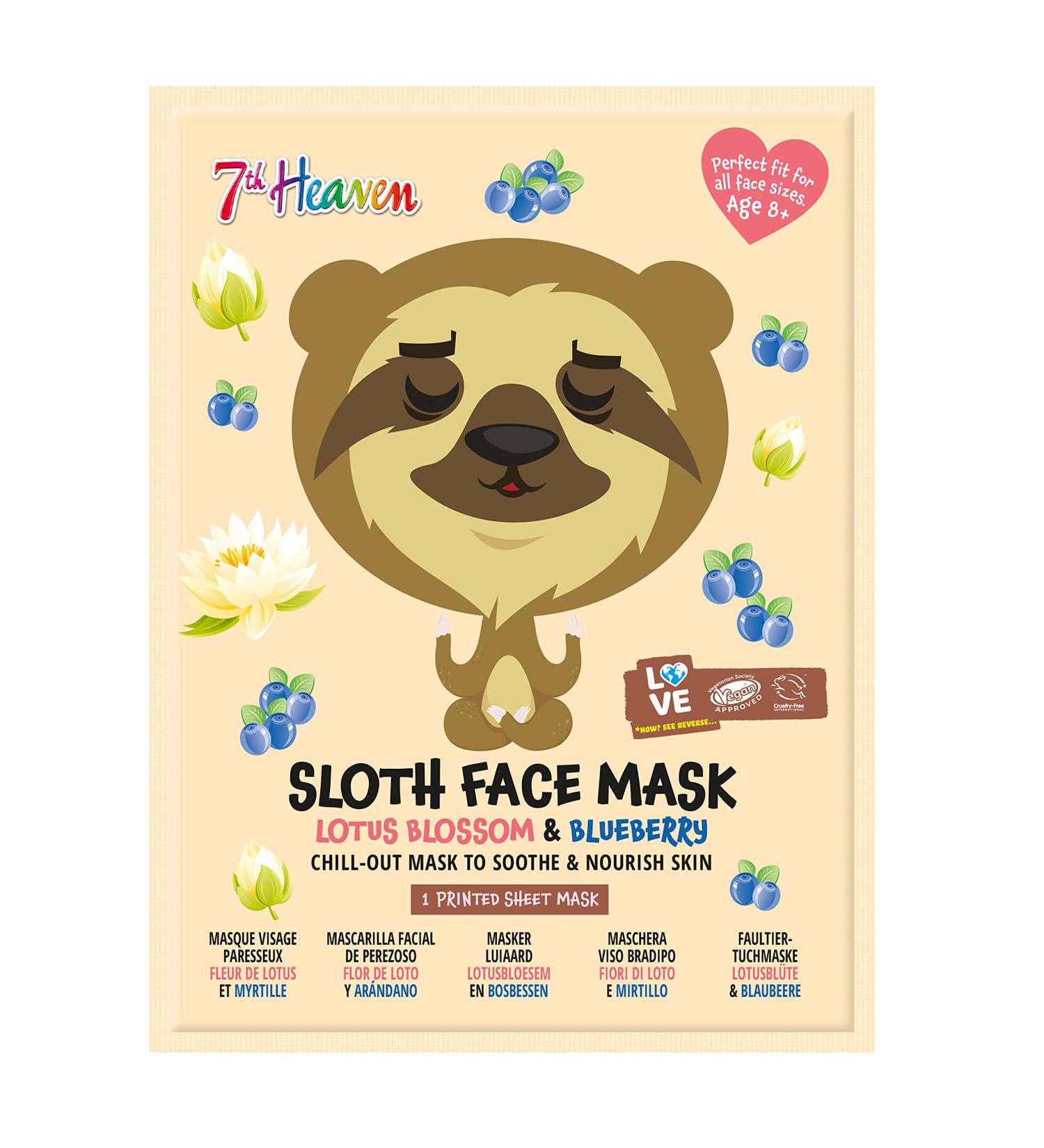 Mascarilla de Tela Unicornio 7th Heaven - Hidratante Facial | Env o Internacional - Buy Online on GoSupps.com