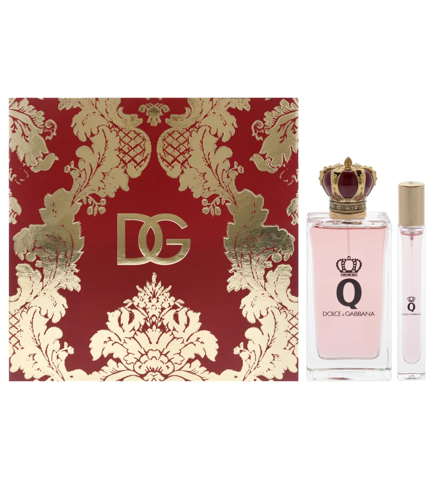 Dolce and Gabbana Q for Women - 2 Pc Gift Set 3.3oz EDP Spray 0.33oz EDP Spray - Buy Online on GoSupps.com