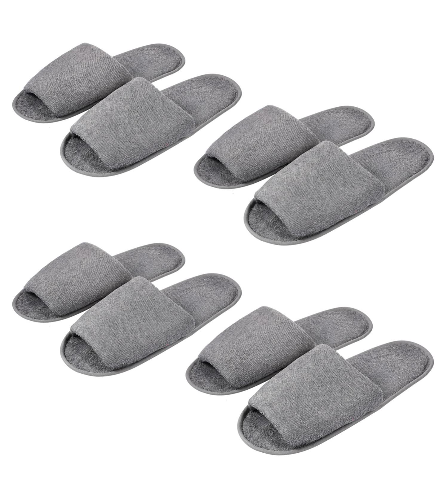 Milists Disposable Hotel Slippers for Couples - Thick Cotton Travel & Home Guest Slippers | Comfortable Leisure Shoes for Men & Women | Perfect for Salons & Pedicures - Buy Online on GoSupps.com