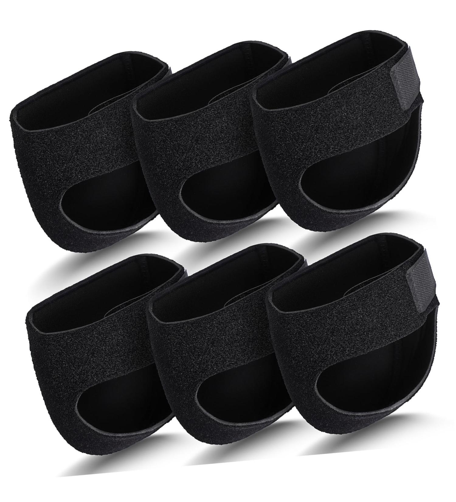 FOMIYES Heel Protector - 12 Pairs Silicone Heel Cups for Pain Relief | Adjustable Plantar Heal Pads & Coasters for Comfortable Foot Care - Buy Online on GoSupps.com