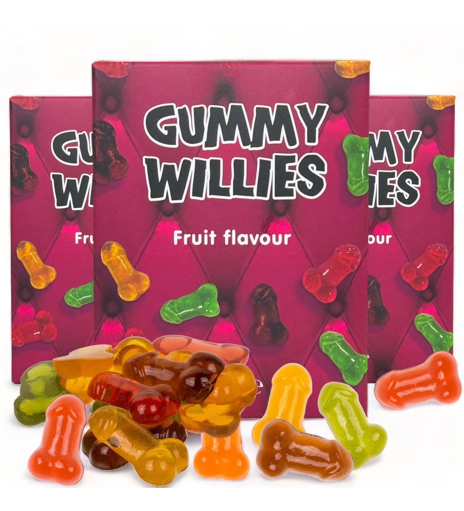  MIJOMA MIJOMA Pack of 3 penis-shaped gummies - 3 x 100g - Delicious fruity and surprising - Ideal for hen or bachelorette parties - Buy Online on GoSupps.com