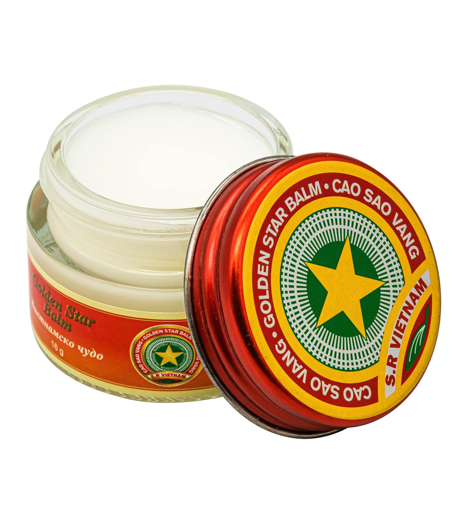 Golden Star Balm 16g CAO SAO VANG