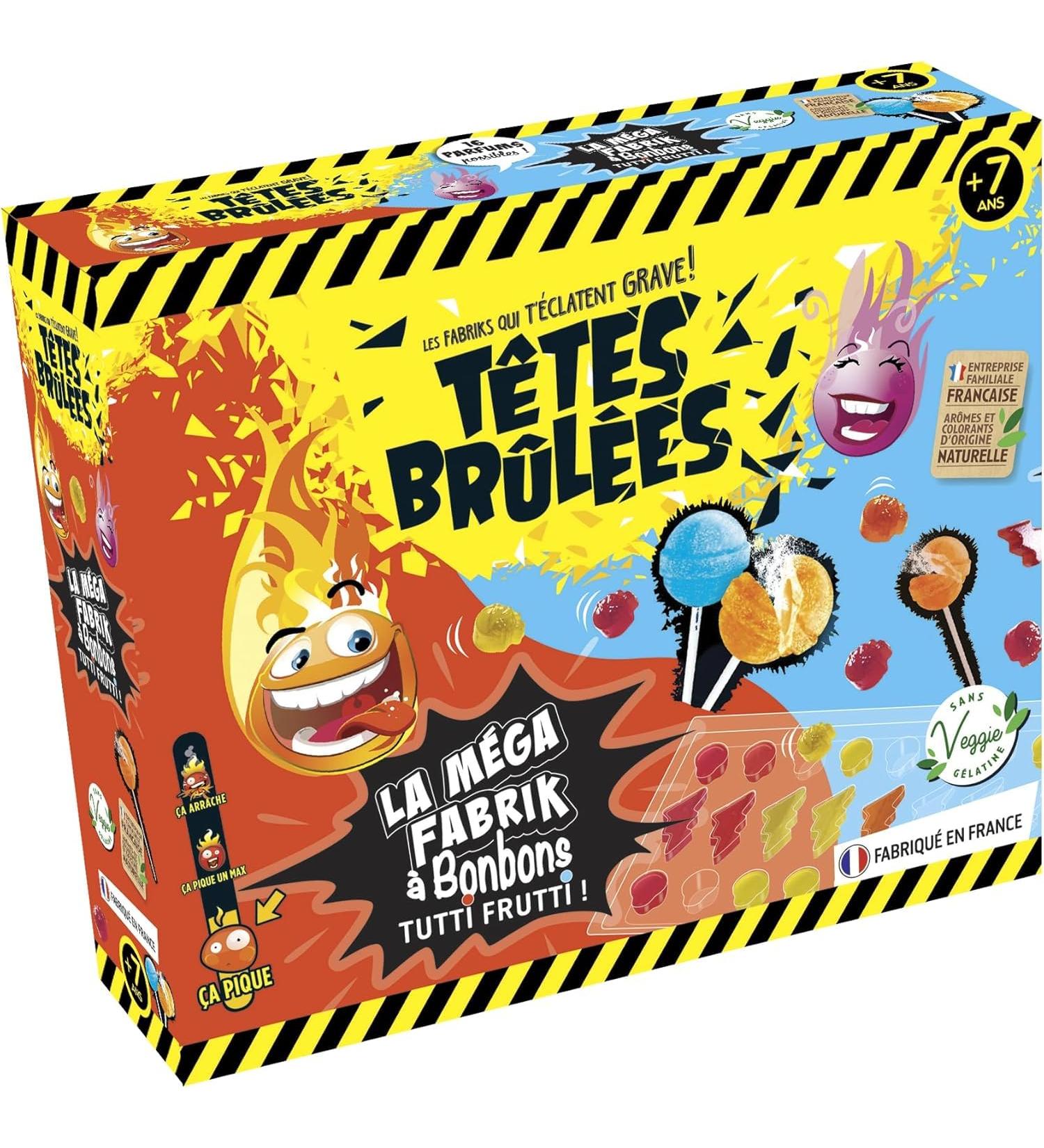 Silverlit - T tes Brul es - Tutti Frutti Mega Candy Fabrik - Made in France - Veggie - Create your own variety of sweets! - 1 - Buy Online on GoSupps.com
