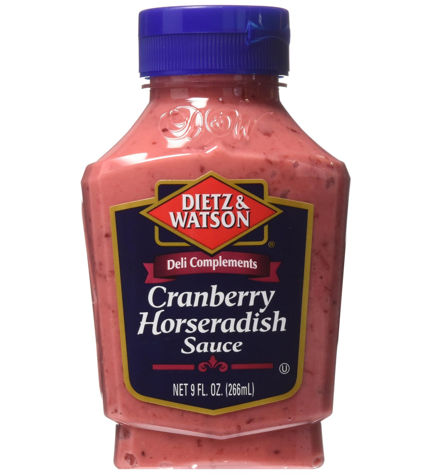 Dietz & Watson Deli Compliments Cranberry Horseradish Sauce 9oz Bottle - Pack of 2 - Buy Online on GoSupps.com