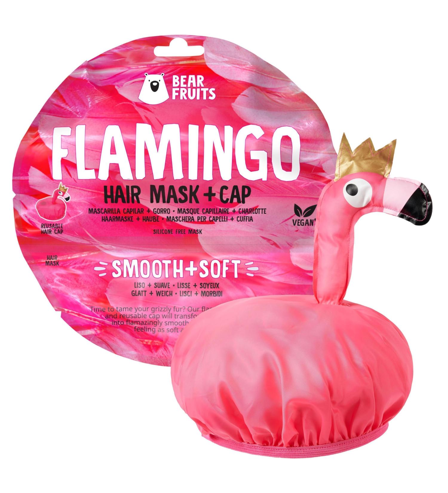 Bear Fruits Flamingo Smooth + Soft Hair Mask (20 ml) - Nourishing Hair Care for All Hair Types - International Shipping Available - Buy Online on GoSupps.com