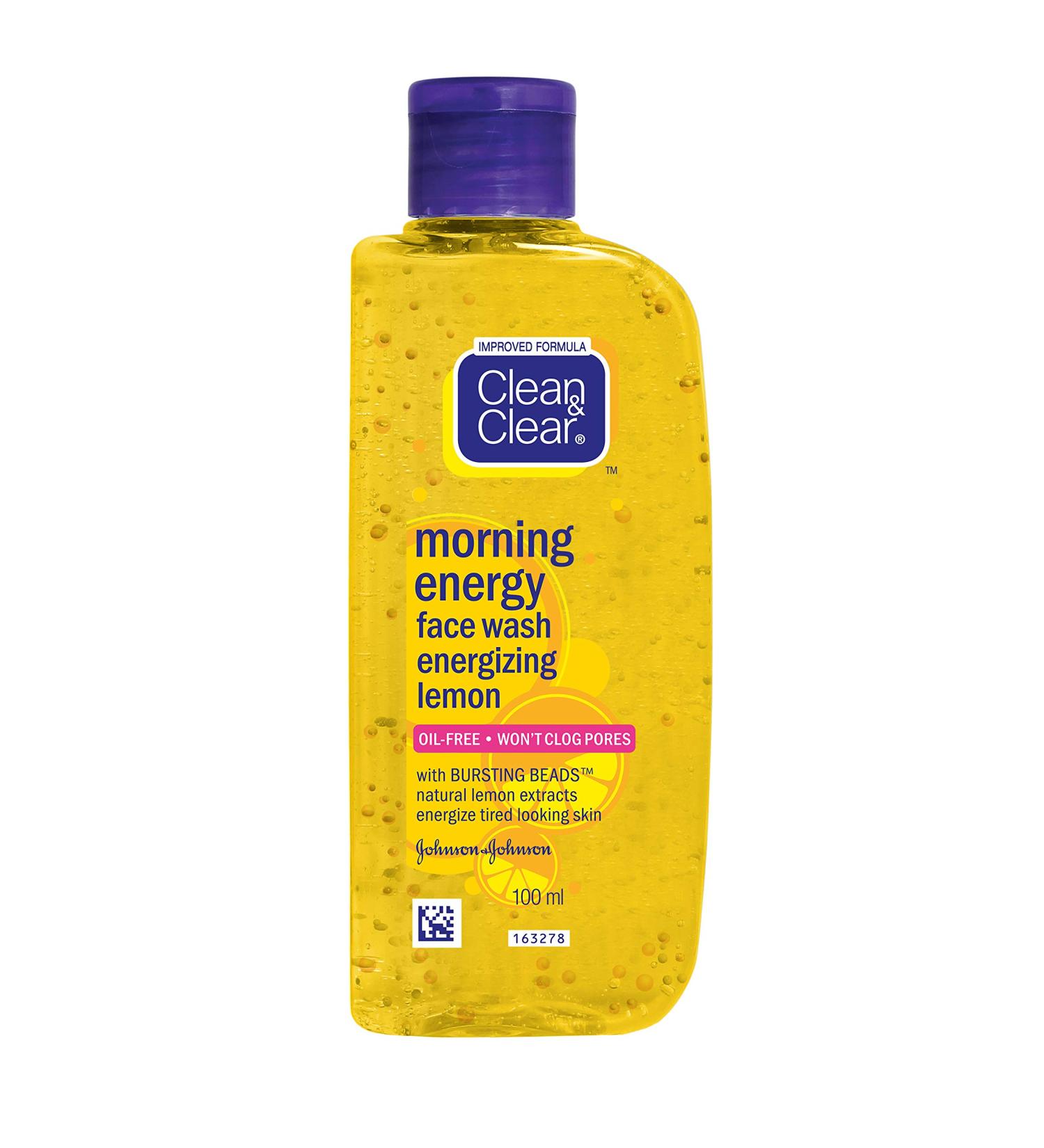 Buy Clean & Clear Morning Energy Lemon Face Wash 100ml - Revitalize Your Skin | International Shipping Available - Buy Online on GoSupps.com