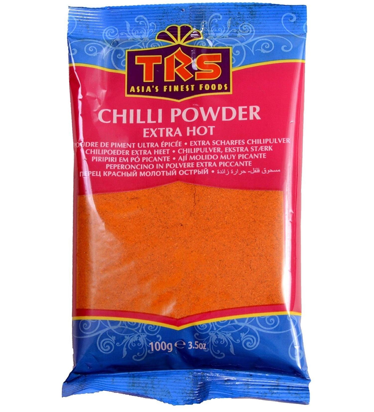 Chilli Wizards TRS Flower Pot of Extra Hot Chili Powder 100g Red
