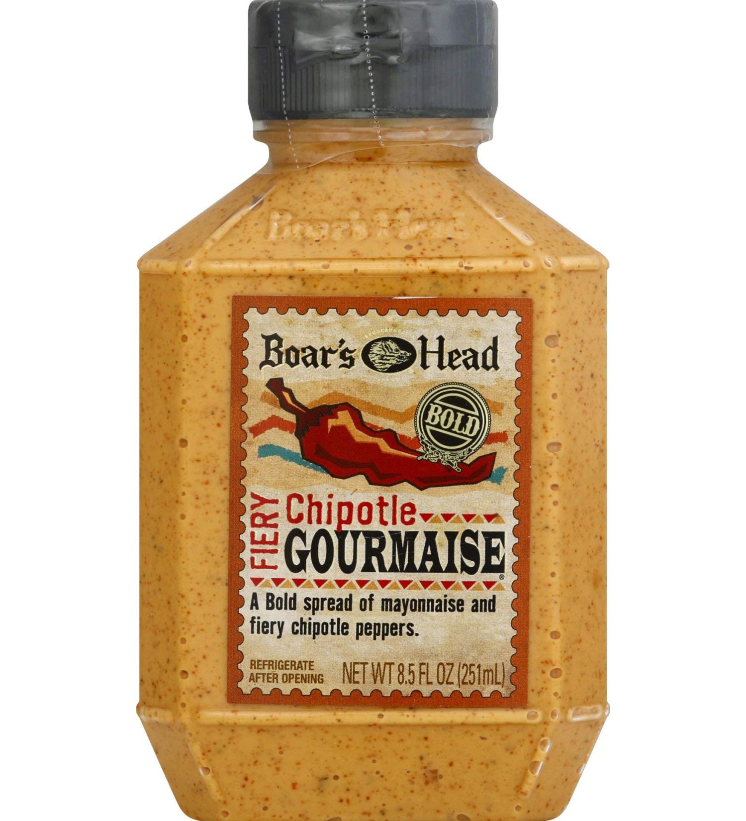 BOARS HEAD CHIPOTLE GOURMAISE REGULAR FAT CONTENT SQUEEZE BOTTLE RP 8.5 OZ