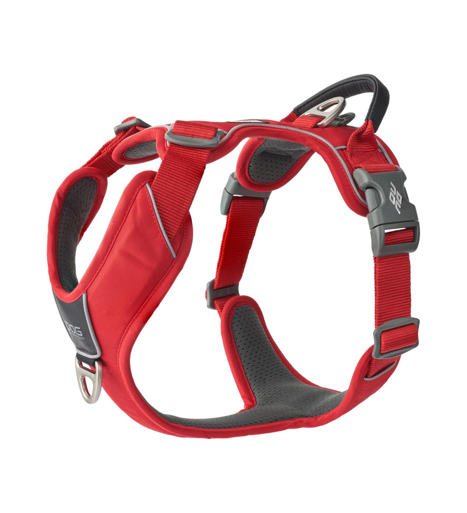 DOG Copenhagen Comfort Walk Pro Dog Harness - Classic Red XL - Premium Quality for Large Dogs - Adjustable Comfortable & Durable - Buy Online on GoSupps.com