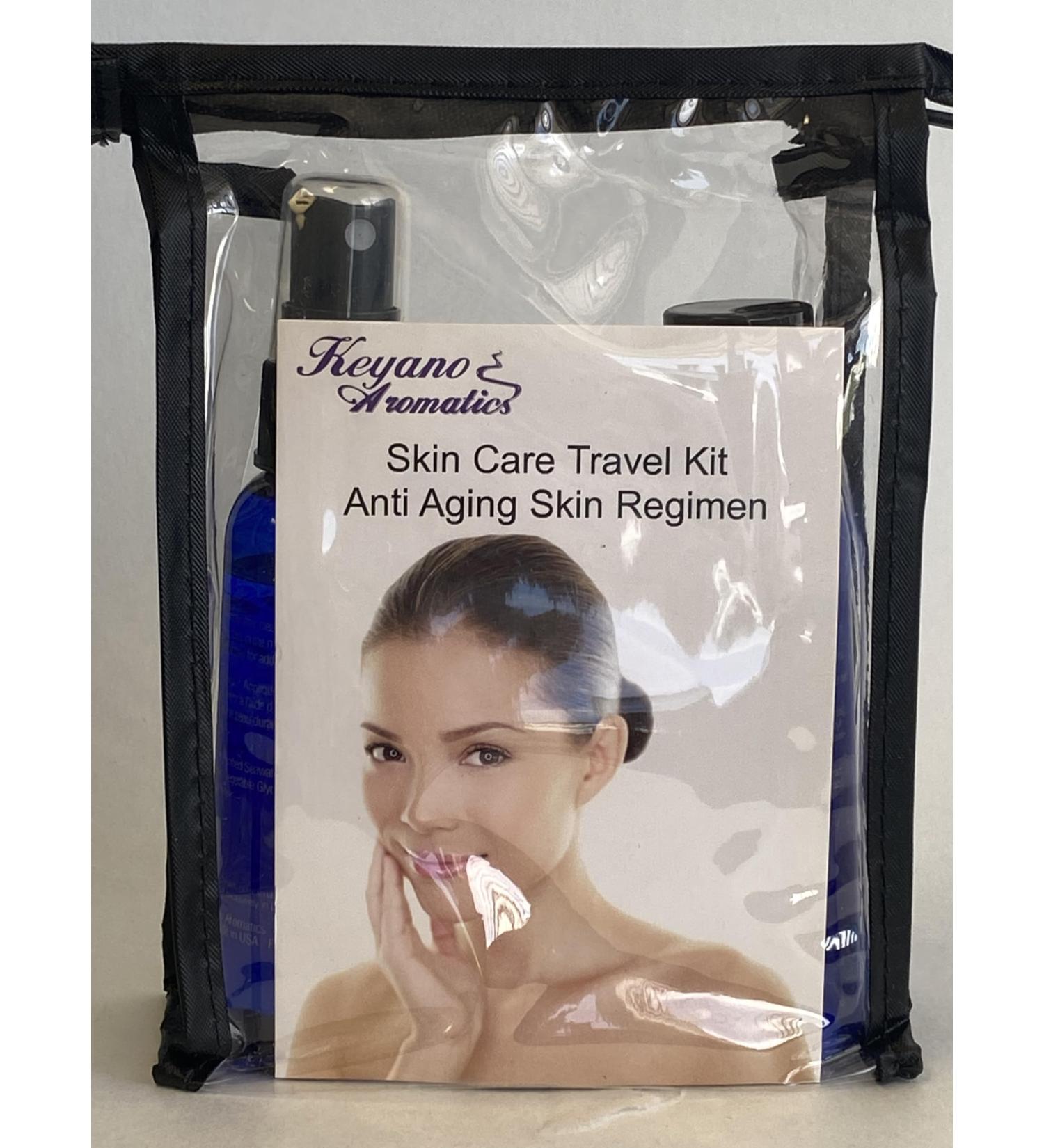Keyano Aromatics Skin Care Travel Kit (Anti-Aging)