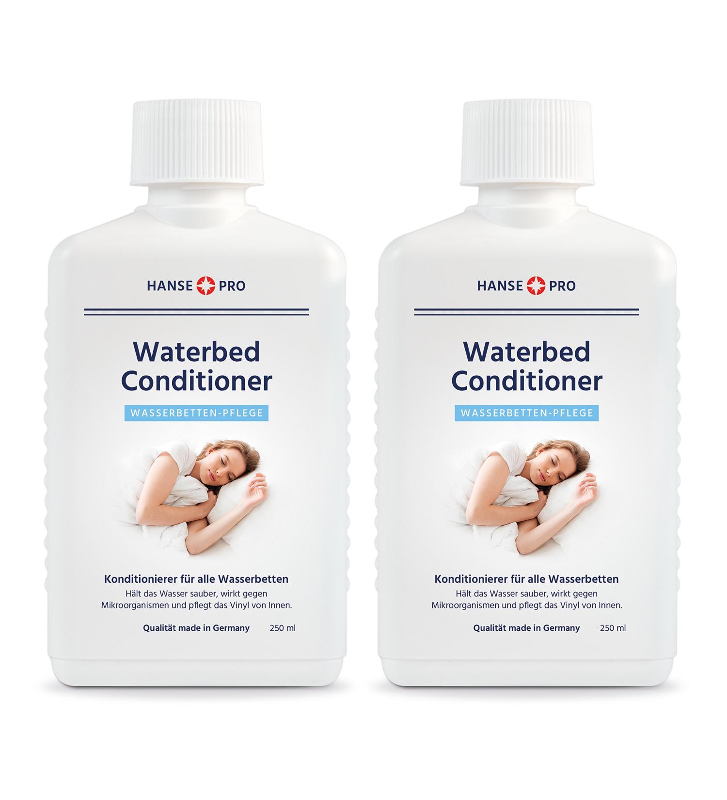 Hanse Pro Waterbed Conditioner - 2 x 250 ml | Care & Cleaning for All Water Beds | Protect & Condition Your Mattress - Buy Online on GoSupps.com