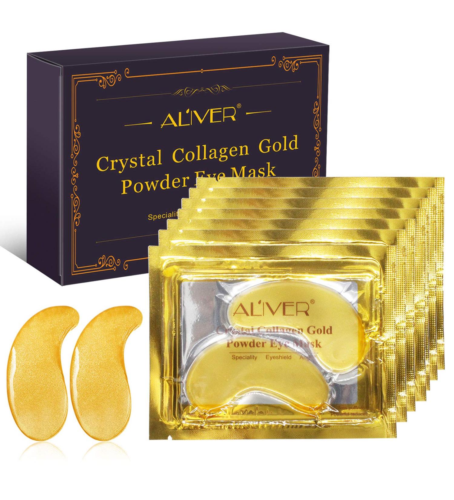 10 paires de masque oculaire 24K Gold masque oculaire Under eye Mask patch anti - ge masque oculaire hydratant au collag ne patch sous le gel oculaire - Buy Online on GoSupps.com