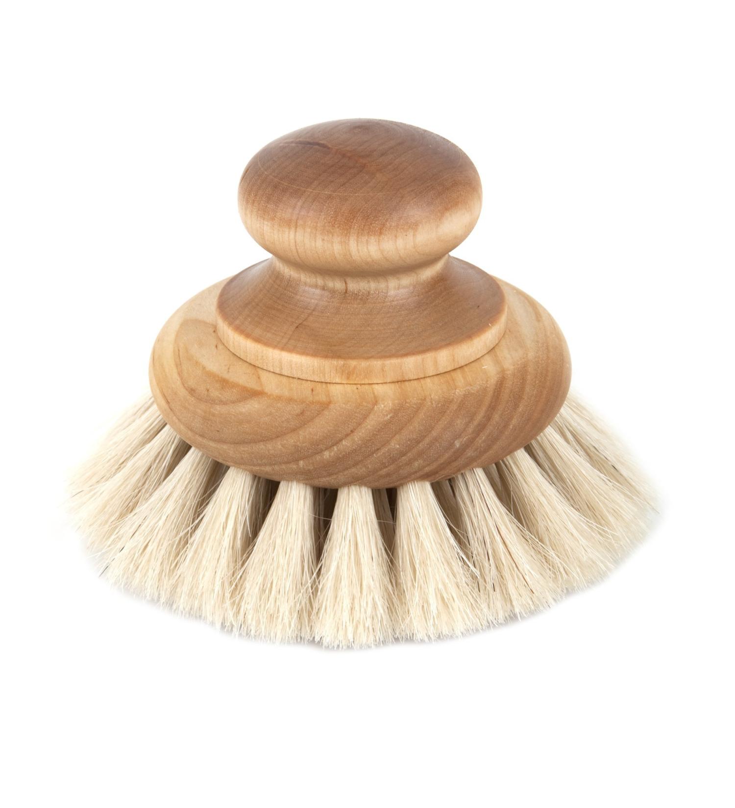 Iris Hantverk Bath Brush with Knob in Birch