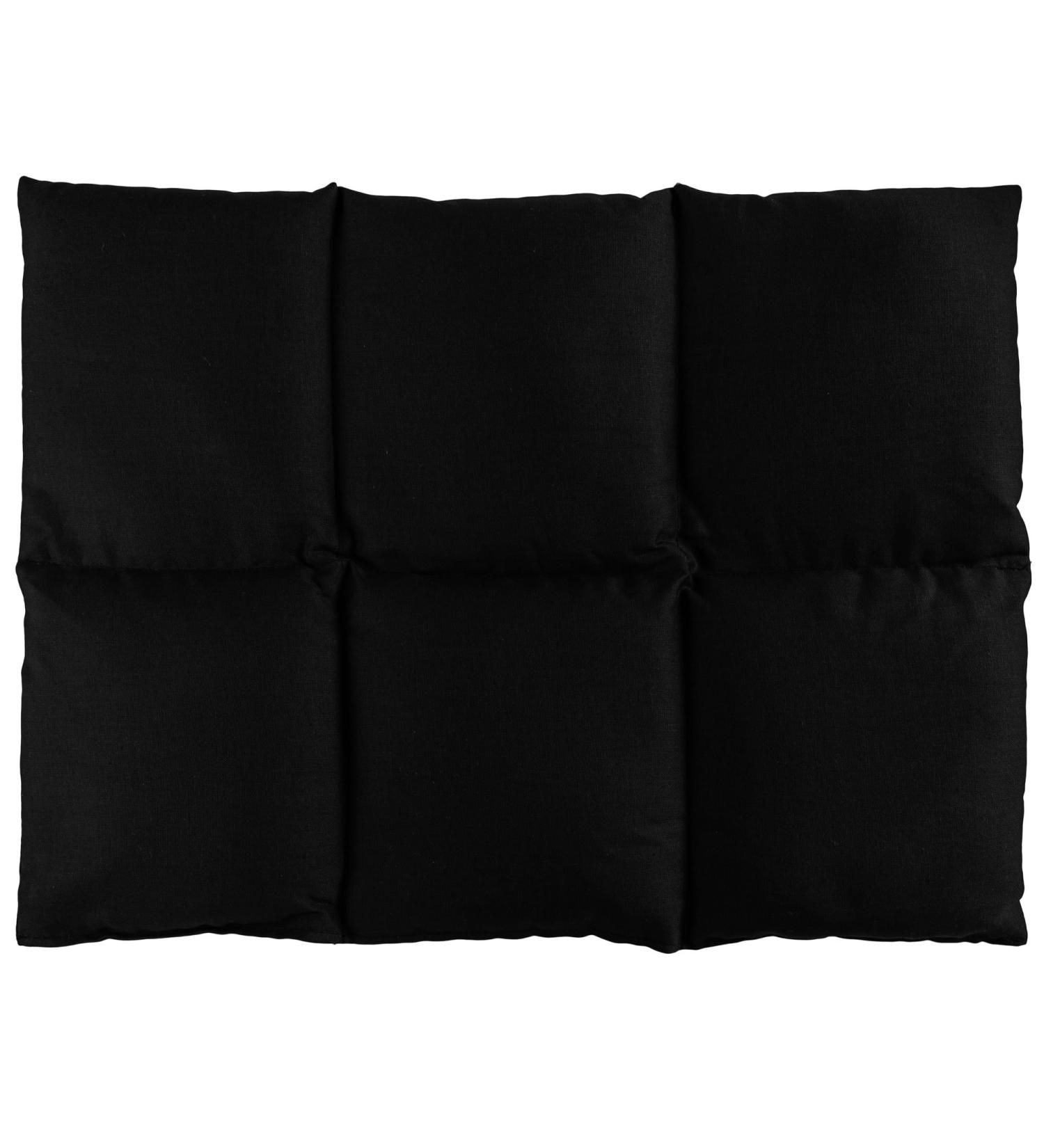 Buy Giraffenland Large Grape Seed Pillow 40x30cm - Black - 6-Chamber Heat & Cold Therapy - Buy Online on GoSupps.com