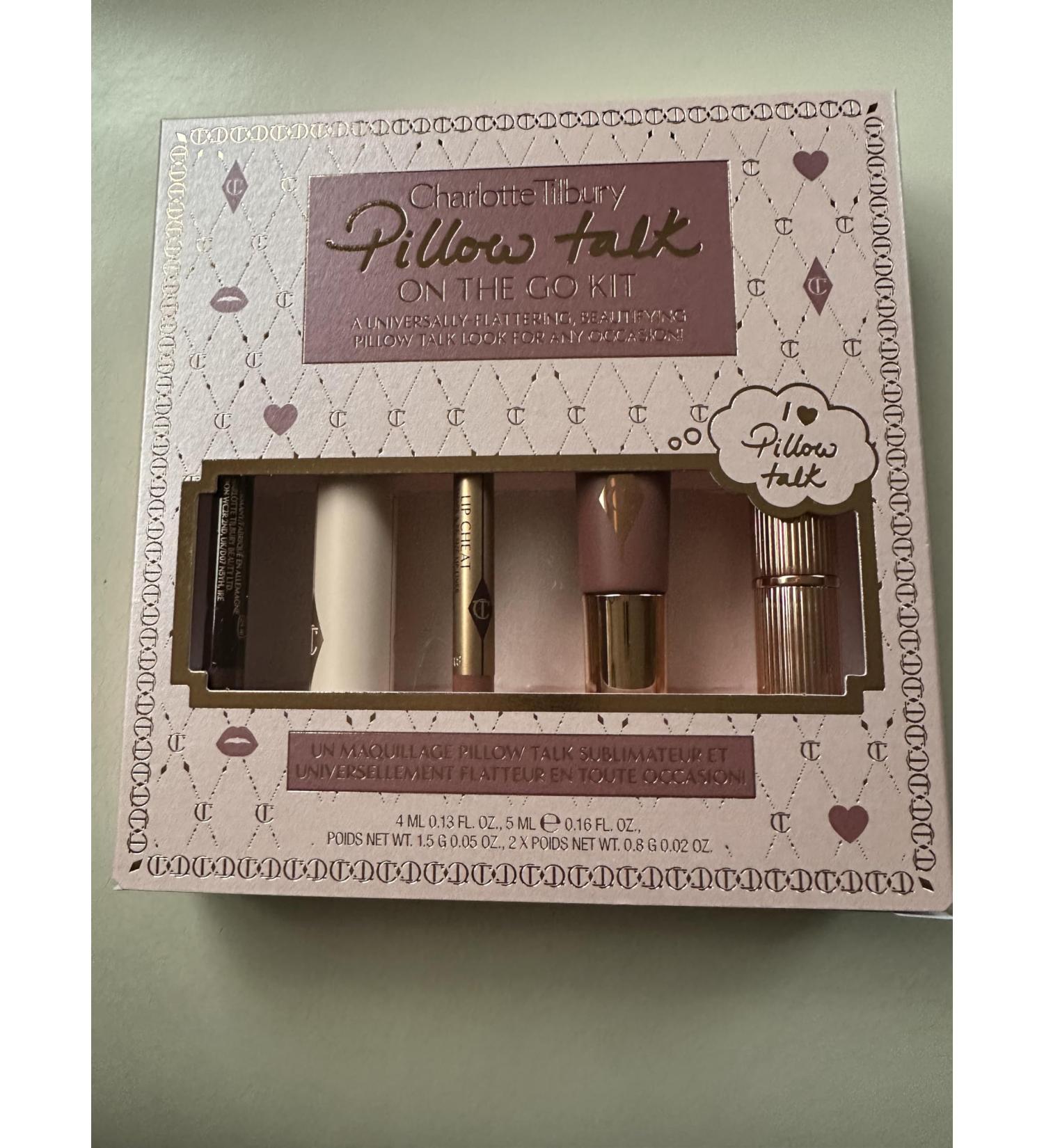 CHARLOTTE S NEW! PILLOW TALK ON THE GO KIT LIMITED EDITION KIT XMAS'23