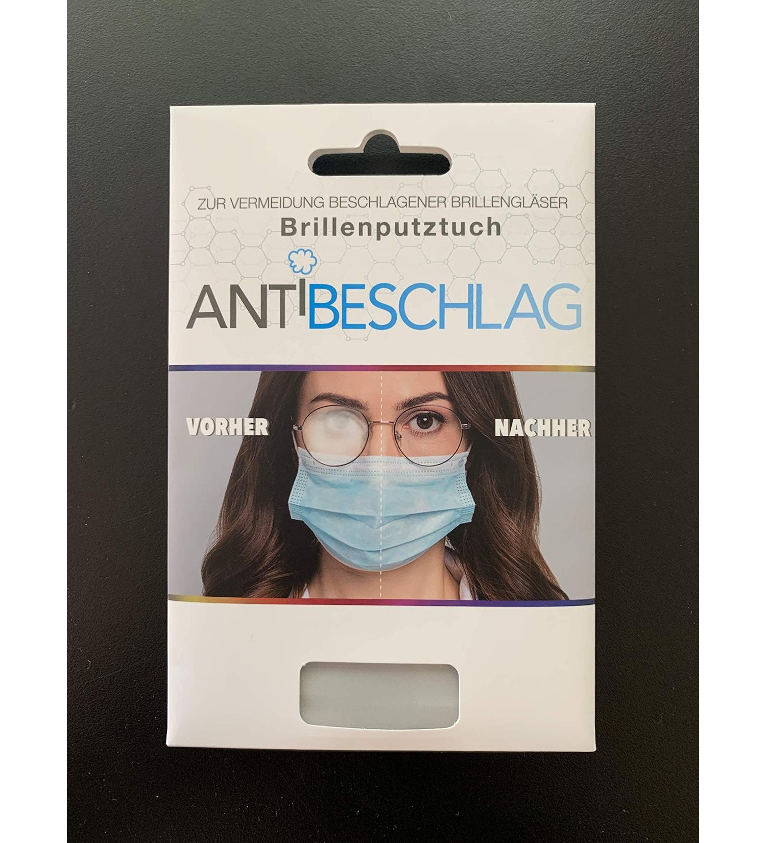 Anti-Fog Microfiber Glasses Cleaning Cloth - Safe & Effective Tested for Harmful Substances | International Shipping Available - Buy Online on GoSupps.com