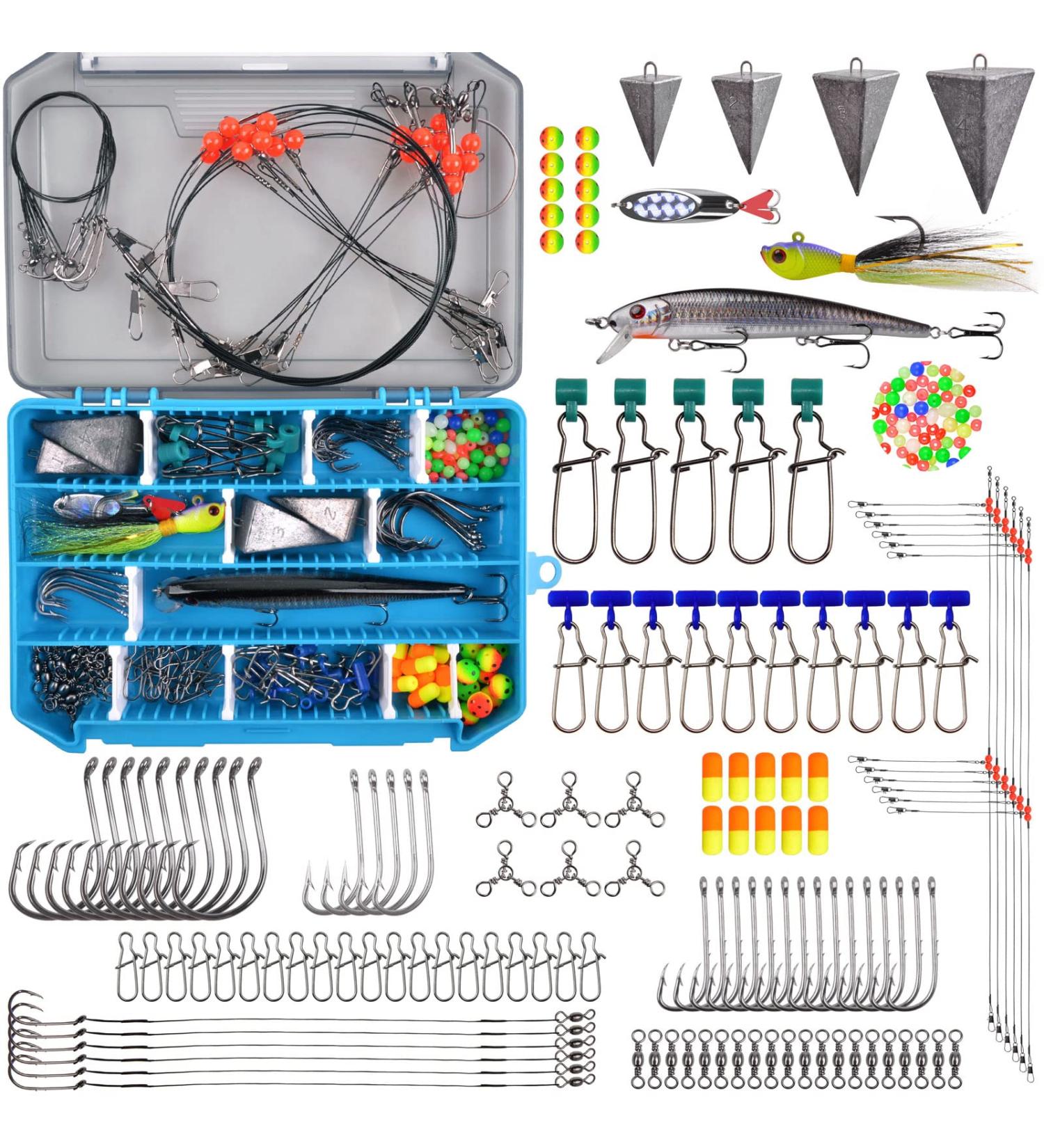 Surf Fishing Tackle Kit - Saltwater Lures, Gear, Rigs & Accessories - Buy Online on GoSupps.com