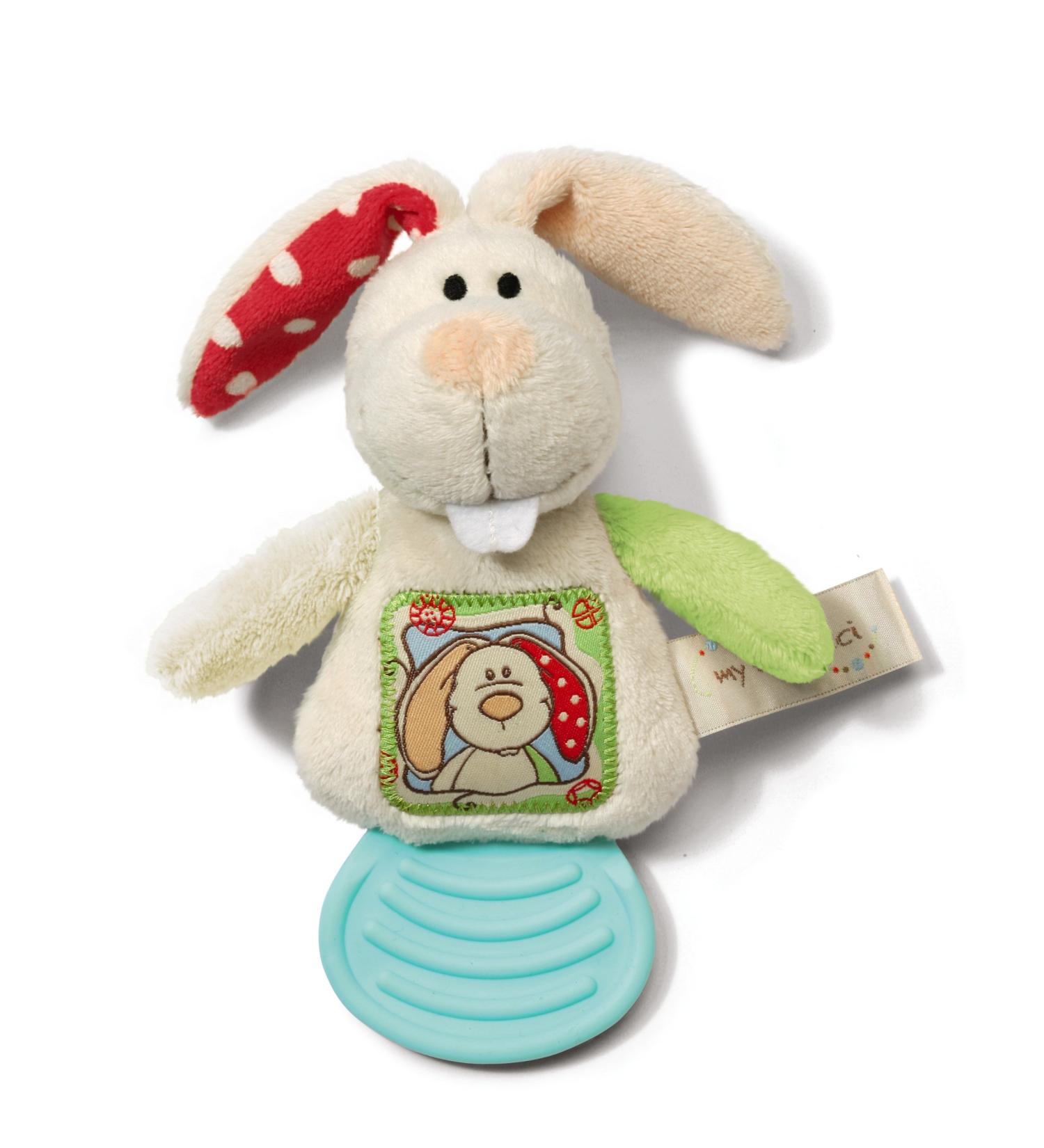 My First Nici Beissring Hase - Safe Soft & Adorable Baby Teething Ring | International Shipping Available - Buy Online on GoSupps.com
