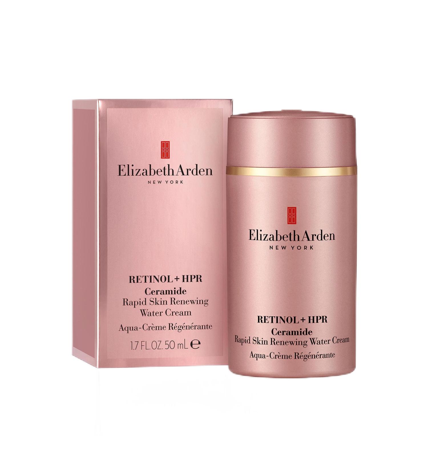 Elizabeth Arden Retinol + HPR Ceramide Rapid Skin Renewing Water Cream 50ml - Anti-Ageing Skincare for Revitalized & Smooth Skin - Buy Online on GoSupps.com