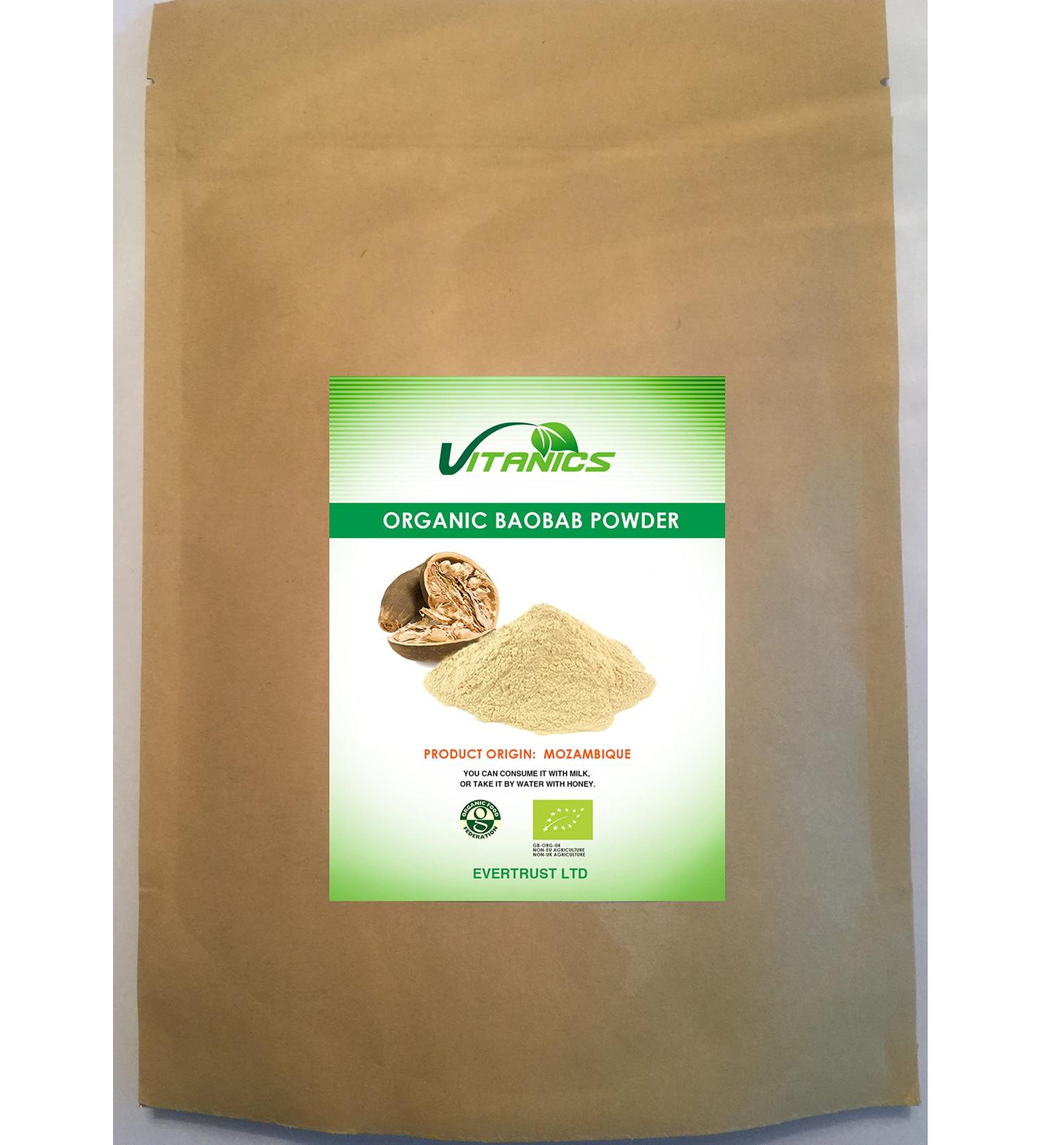 Vitanics Organic Baobab Fruit Powder (400g)