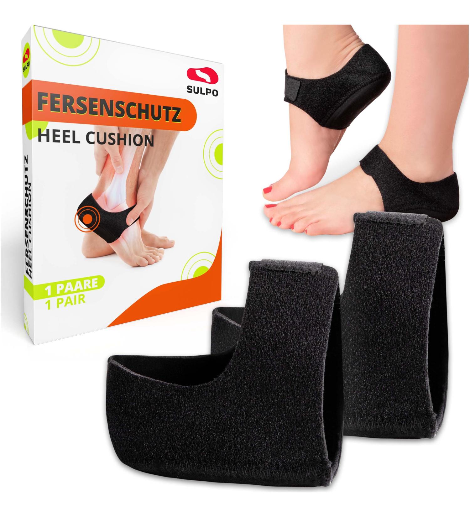 Buy Sulpo Heel Spur Inserts - Orthopedic Silicone Gel Cushions for Shoes | Comfortable Heel Protection 36-39M - Buy Online on GoSupps.com