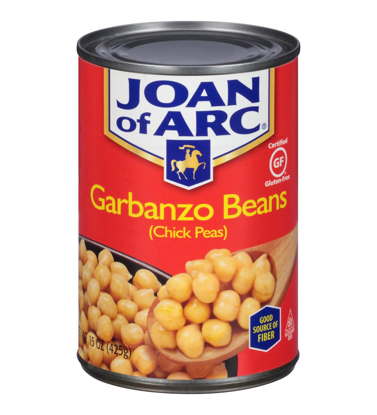 Joan of Arc Garbanzo Beans - 15 oz | Premium Quality Chickpeas - Buy Online on GoSupps.com