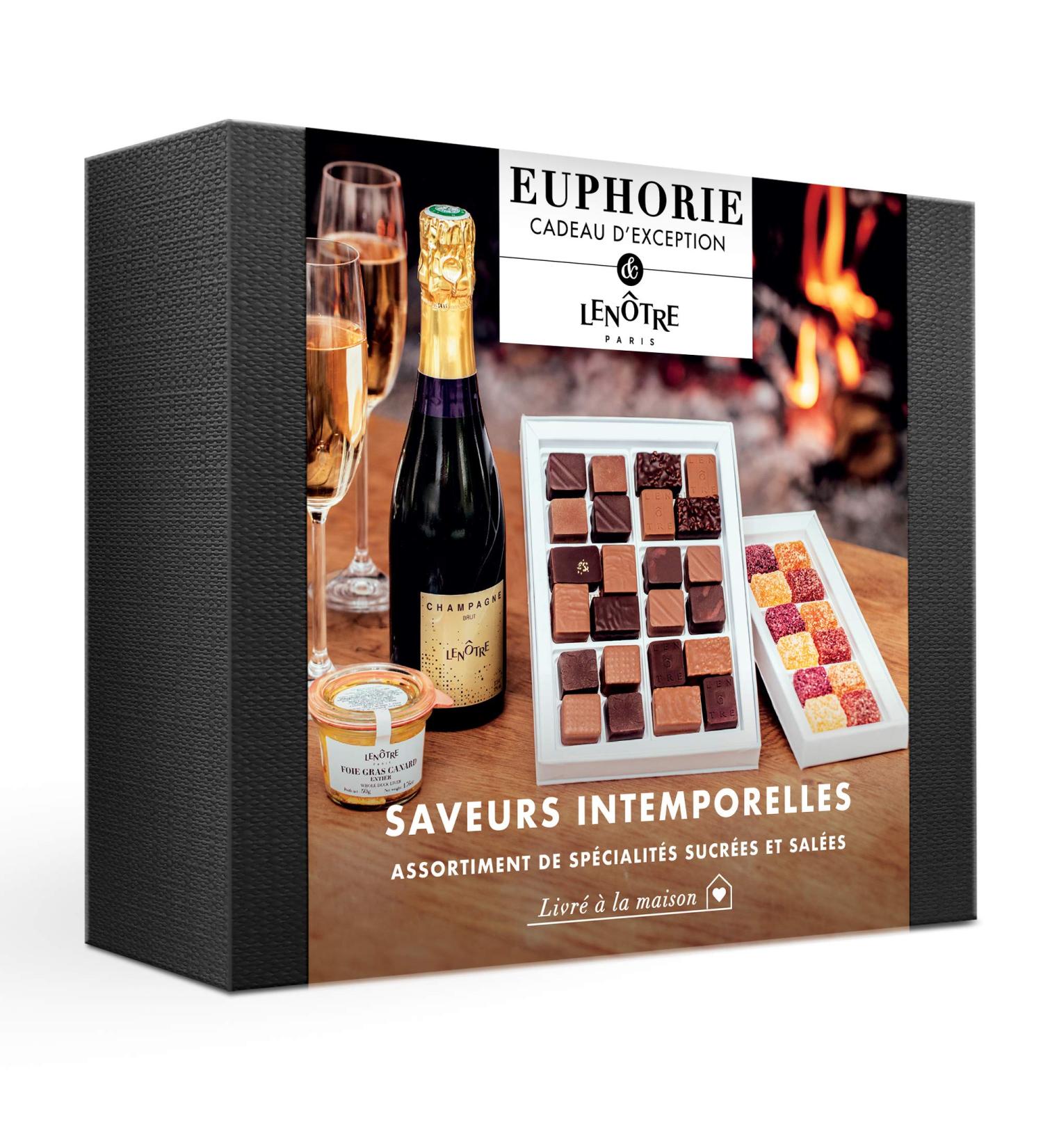 Euphoria - Timeless Flavors Gift Box - Delicious Gift Idea - A Selection of Specialties from Maison Len tre - Buy Online on GoSupps.com