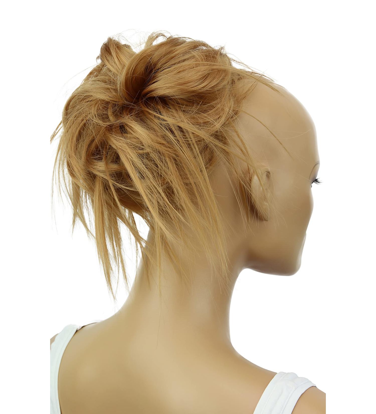 CAISHA Jumbo Haardich Hairgum - DOTT Flora Updos & Bridal Hairstyles - Wavy Honeyblond Hair Accessory 17cm - Buy Online on GoSupps.com