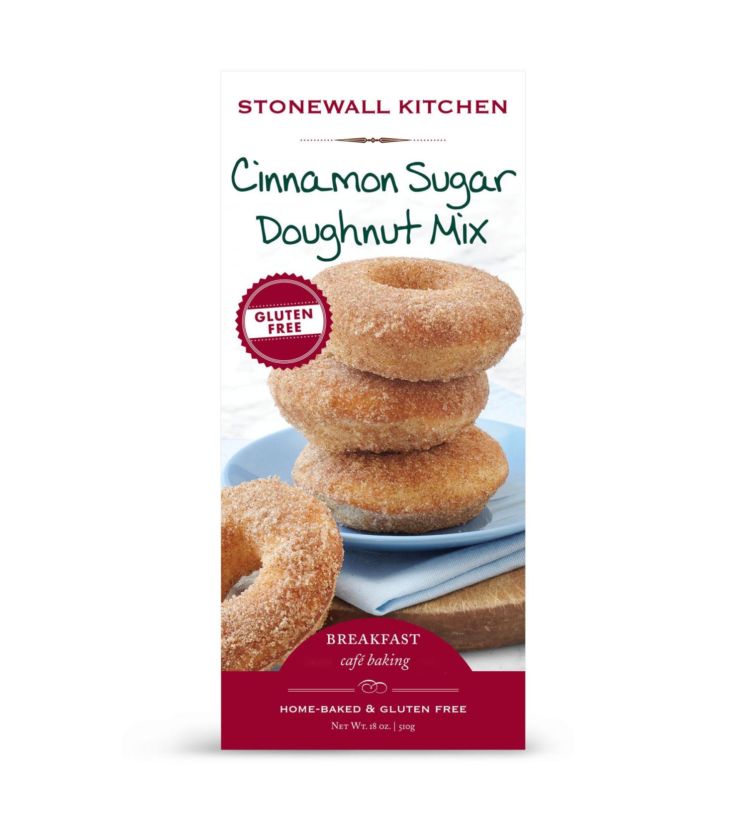 Stonewall Kitchen Gluten-Free Cinnamon Sugar Doughnut Mix 18oz - Pack of 1 - Buy Online on GoSupps.com