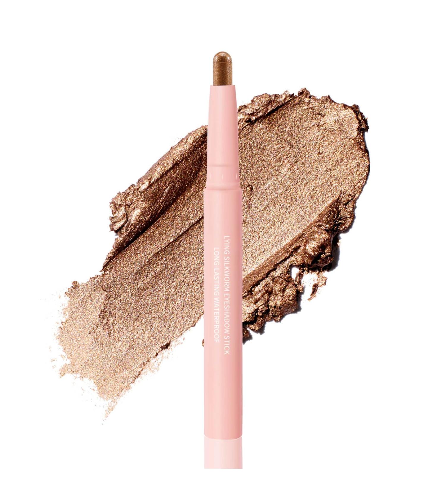 Boobeen Glitter Eye Shadow Stick - Waterproof Long Lasting Cream Highlighter & Eye Brightener 03# | Shop Internationally - Buy Online on GoSupps.com