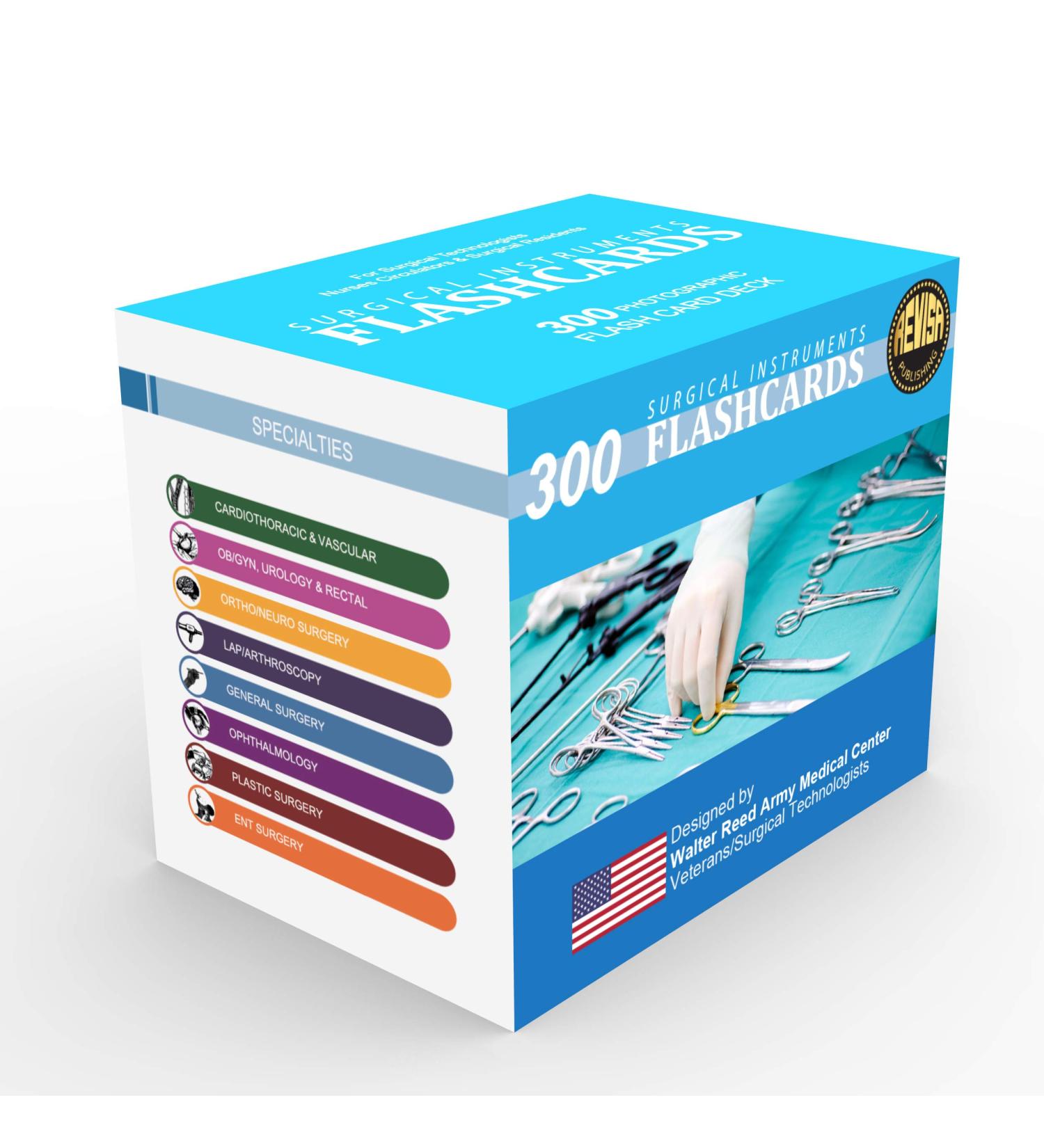 Surgical Instrumentation Flashcard for Technologists Exam For Medical Students Operating Room Nurses. Illustrated Instrument Index Cards for General Surgery Ob/Gyn Cardio Orthopedics Vascular 2 - Buy Online on GoSupps.com