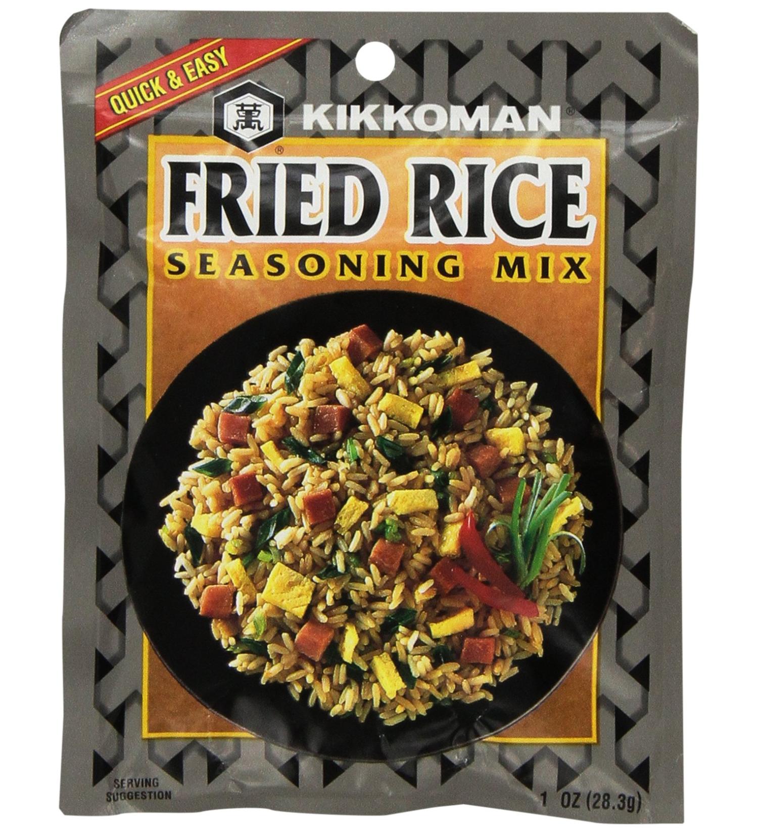 Kikkoman Fried Rice Seasoning Mix - 4 Pack (1 oz each) for Authentic Flavor - Buy Online on GoSupps.com
