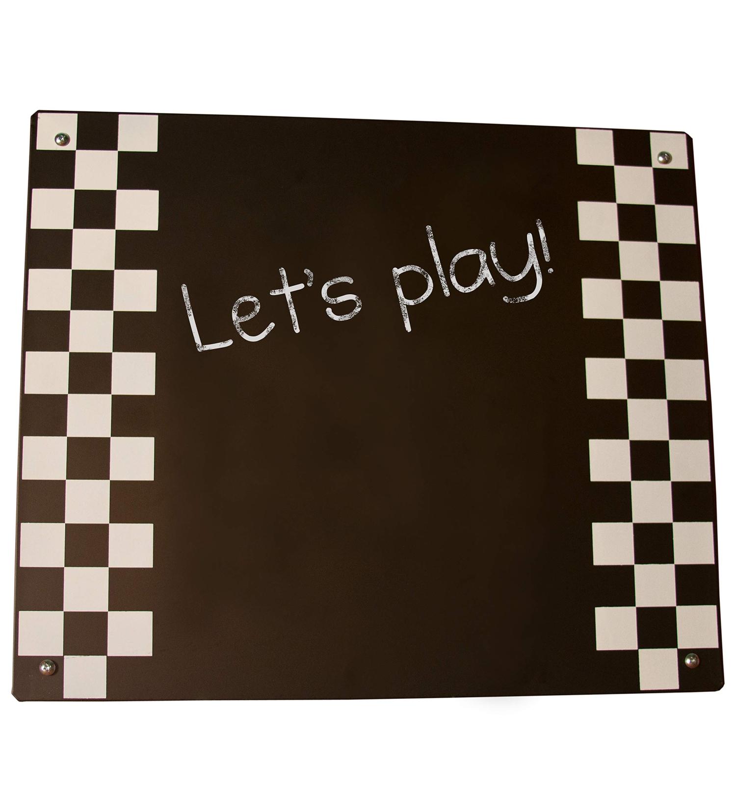 Gorilla Playsets 07-0018 Metal Chalkboard Kit - Black | Durable Outdoor Chalkboard - Buy Online on GoSupps.com