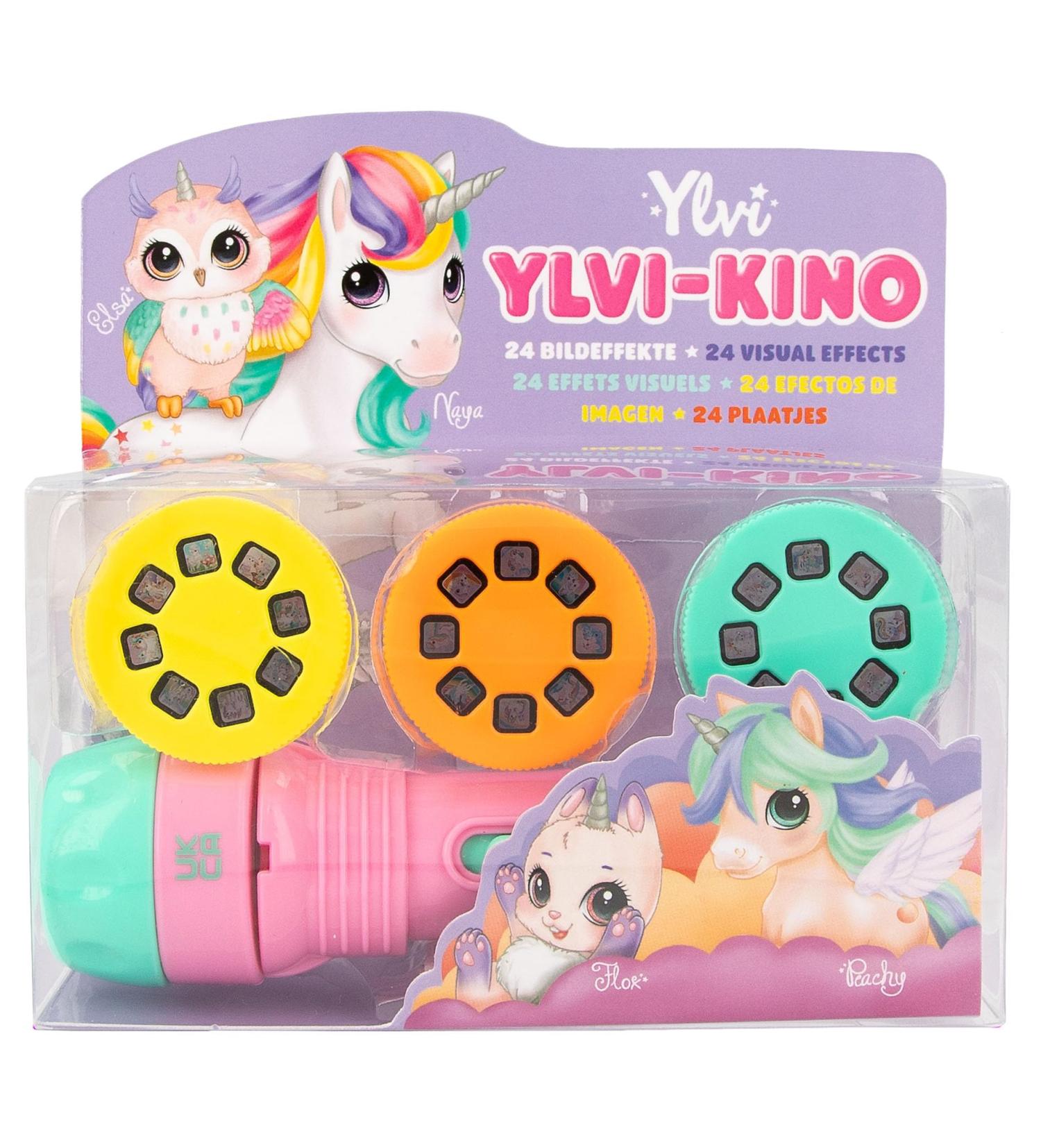 Depesche 12905 Ylvi Unicorn Flashlight with 24 Image Effects - Handy Lamp with Battery Included | International Shipping Available - Buy Online on GoSupps.com