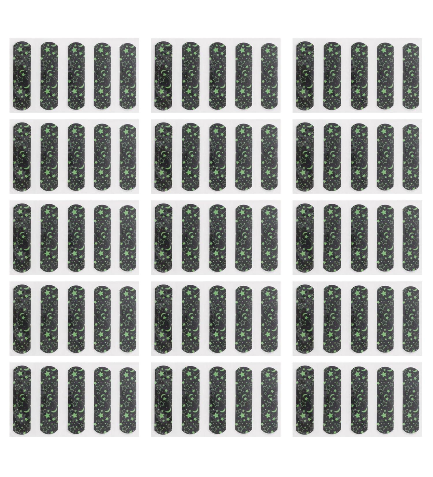 Healvian 100pcs Glow in the Dark Cartoon Star Wound Patches - Fun & Effective Bandages for Kids - Buy Online on GoSupps.com