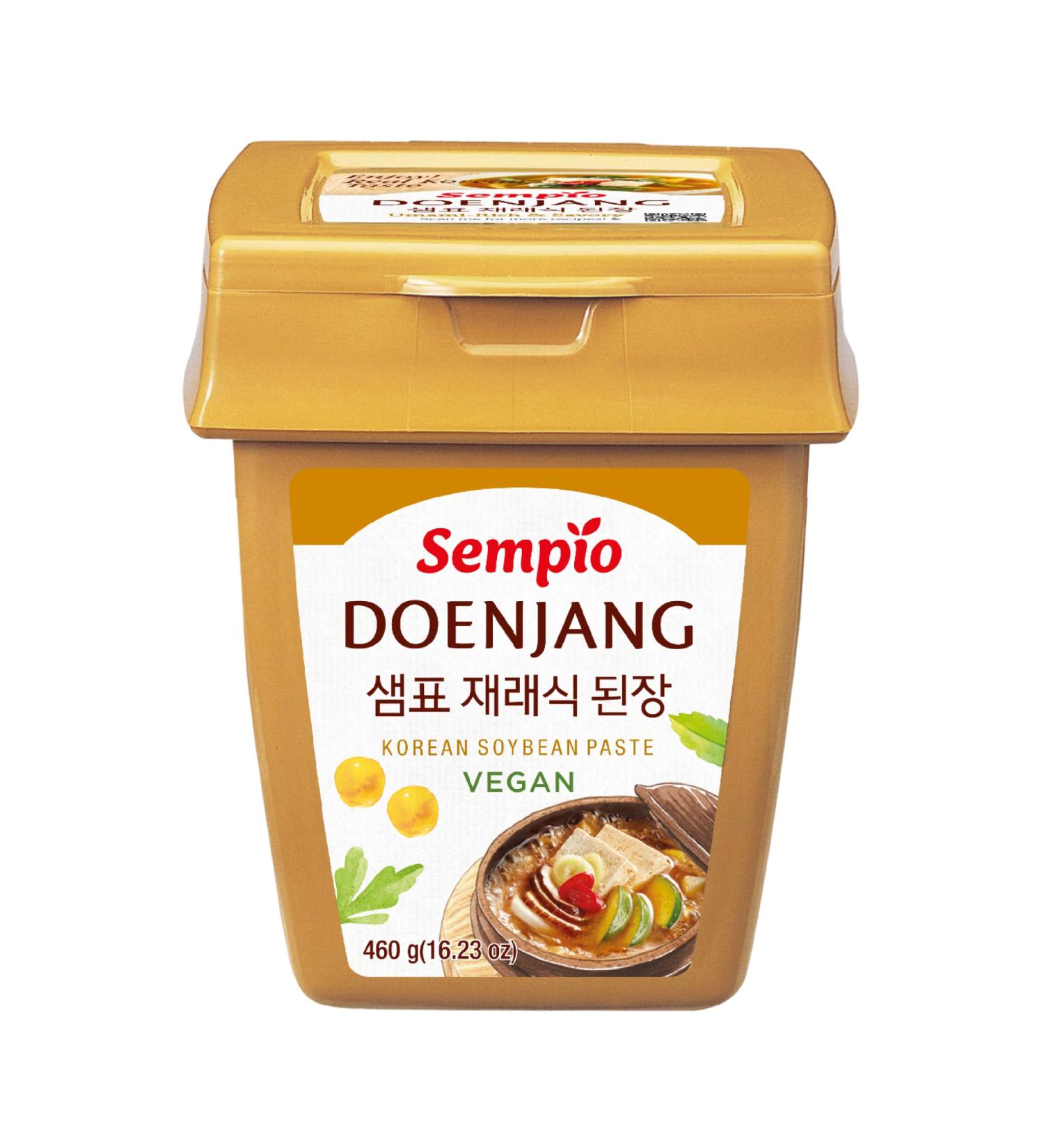Doenjang Sempio (460g) - Korean Soybean Paste Umami Flavor Traditional Miso Sauce Authentic Vegan Unpreserved - Buy Online on GoSupps.com